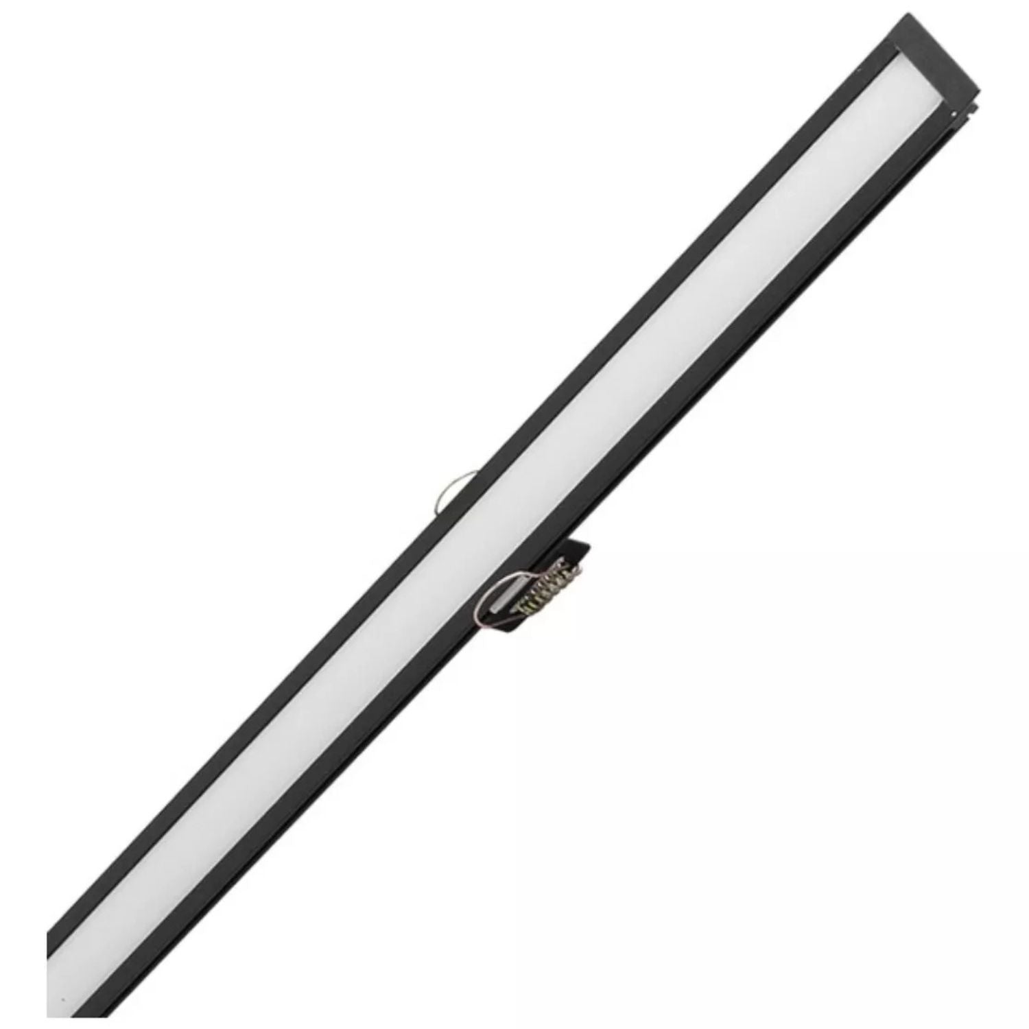 Perfil Linear Embutir Simple Way W25E - 50cm - Interlight