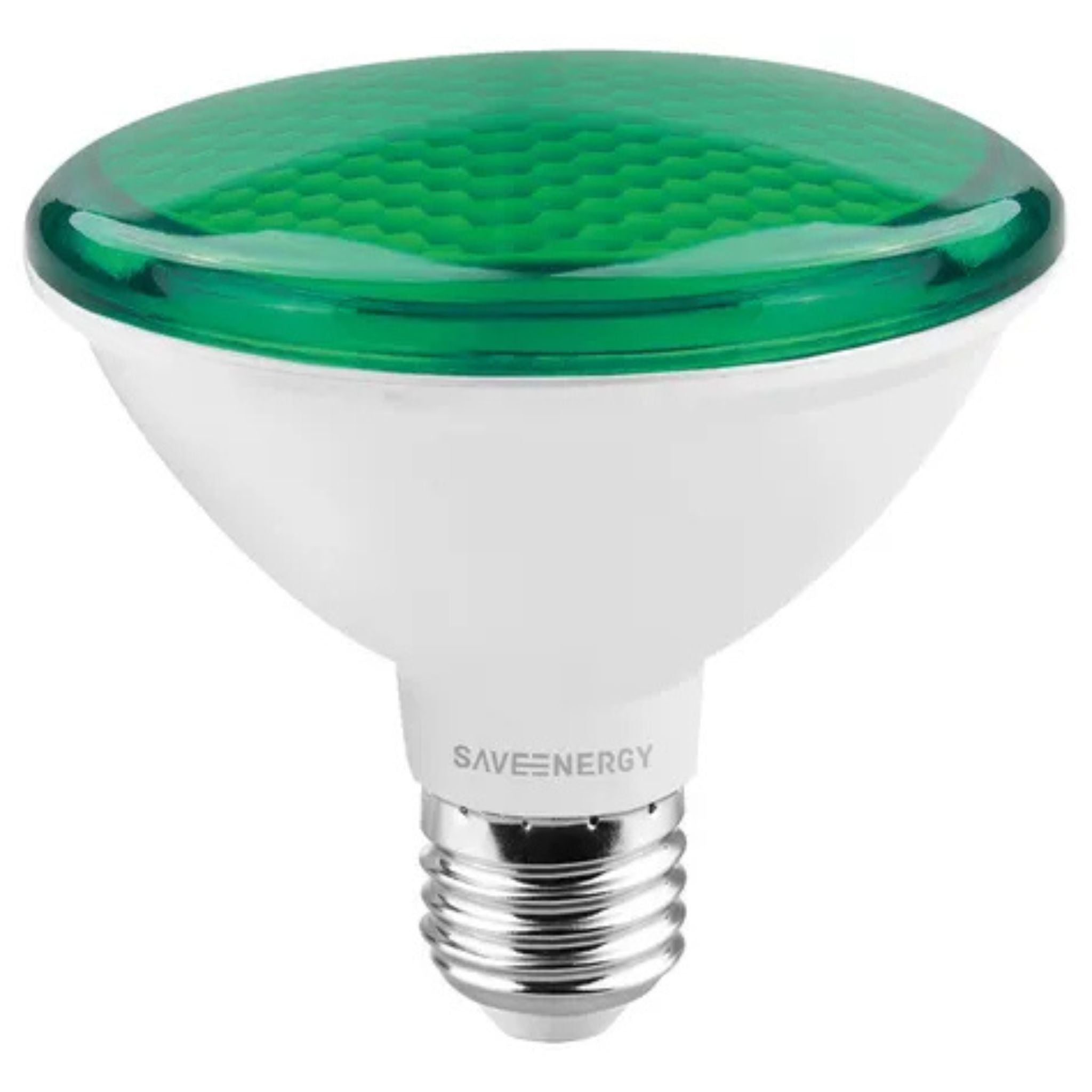 Lâmpada LED PAR30 10W Verde – SaveEnergy
