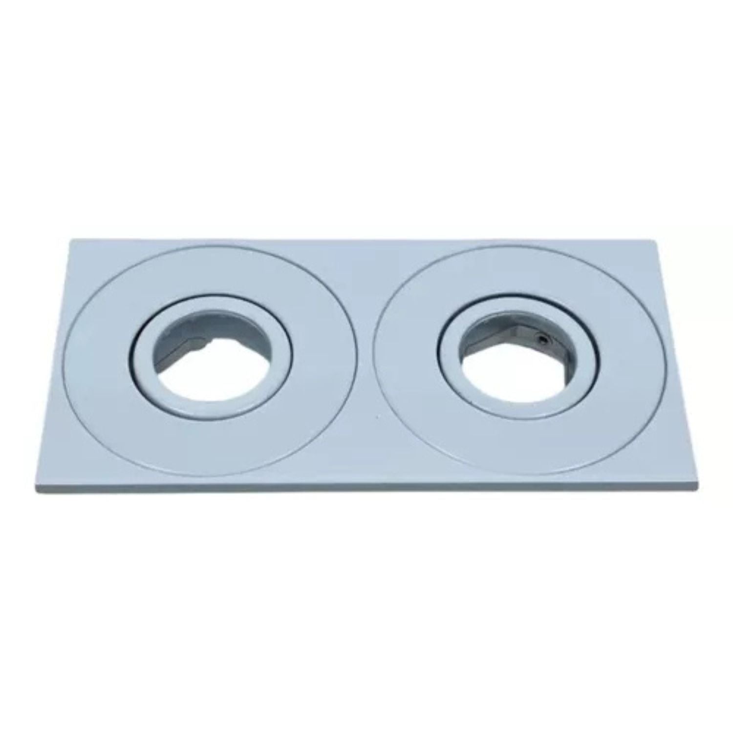 Módulo De Embutir Teto Duplo Face Plana GU10 - Interlight