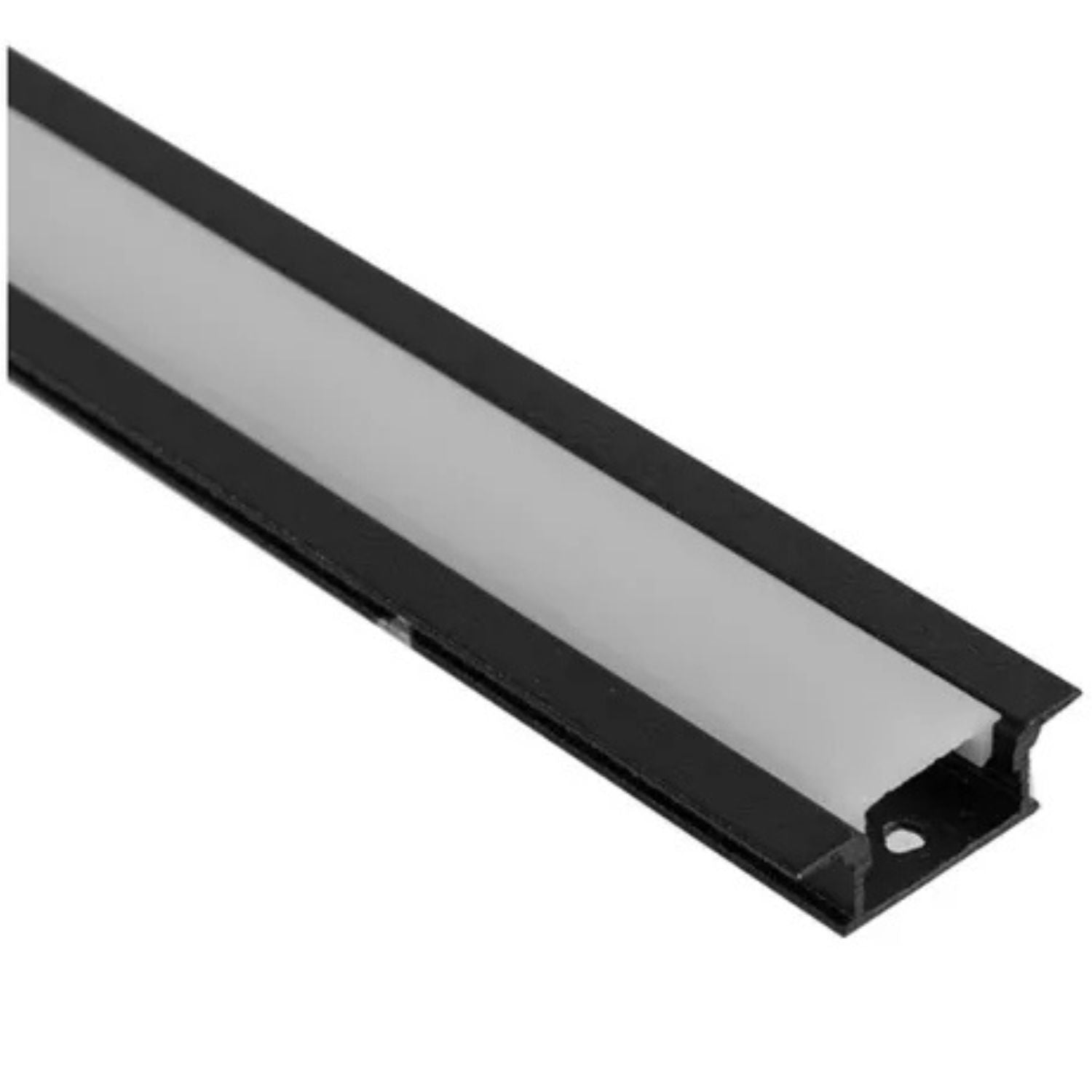 Perfil Linear Embutir Simple Way W15E - 2,5 Metros - Interlight