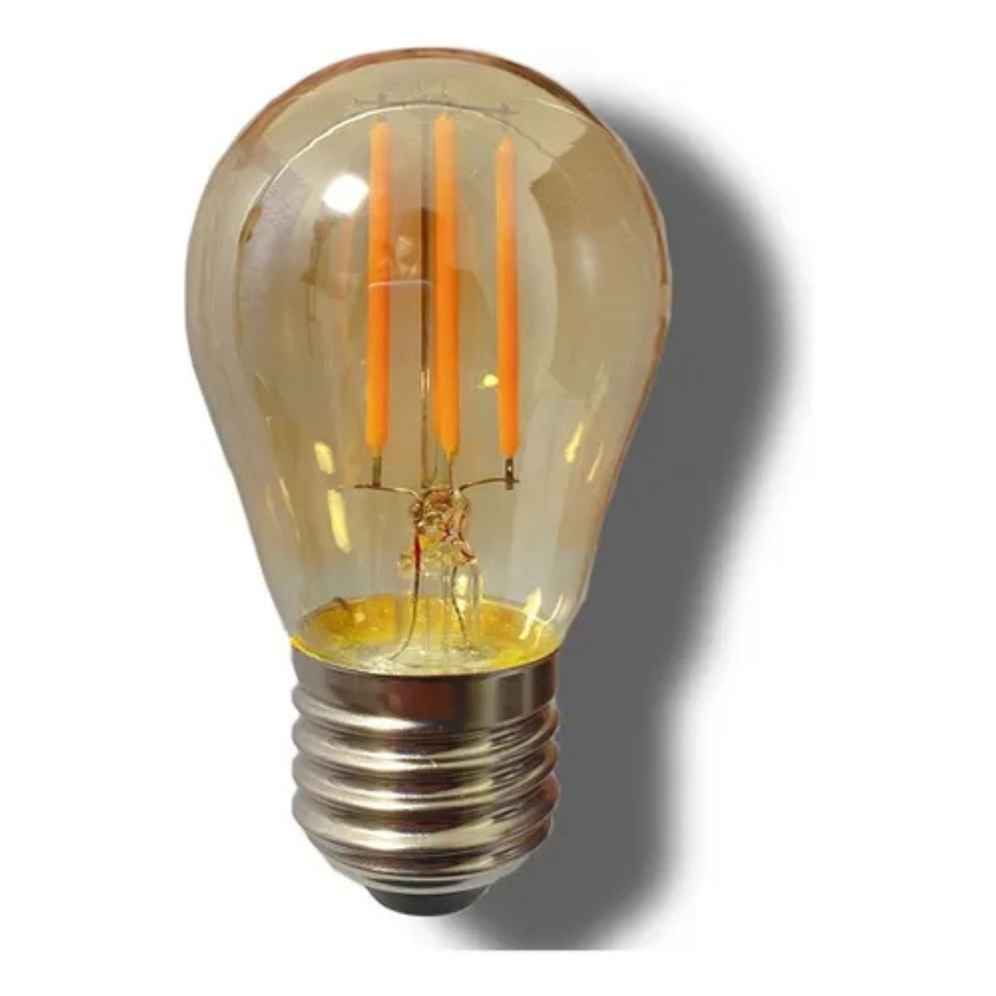 Lâmpada LED G45 Filamento Âmbar Vintage 2W (Eq. 20W) – Opus