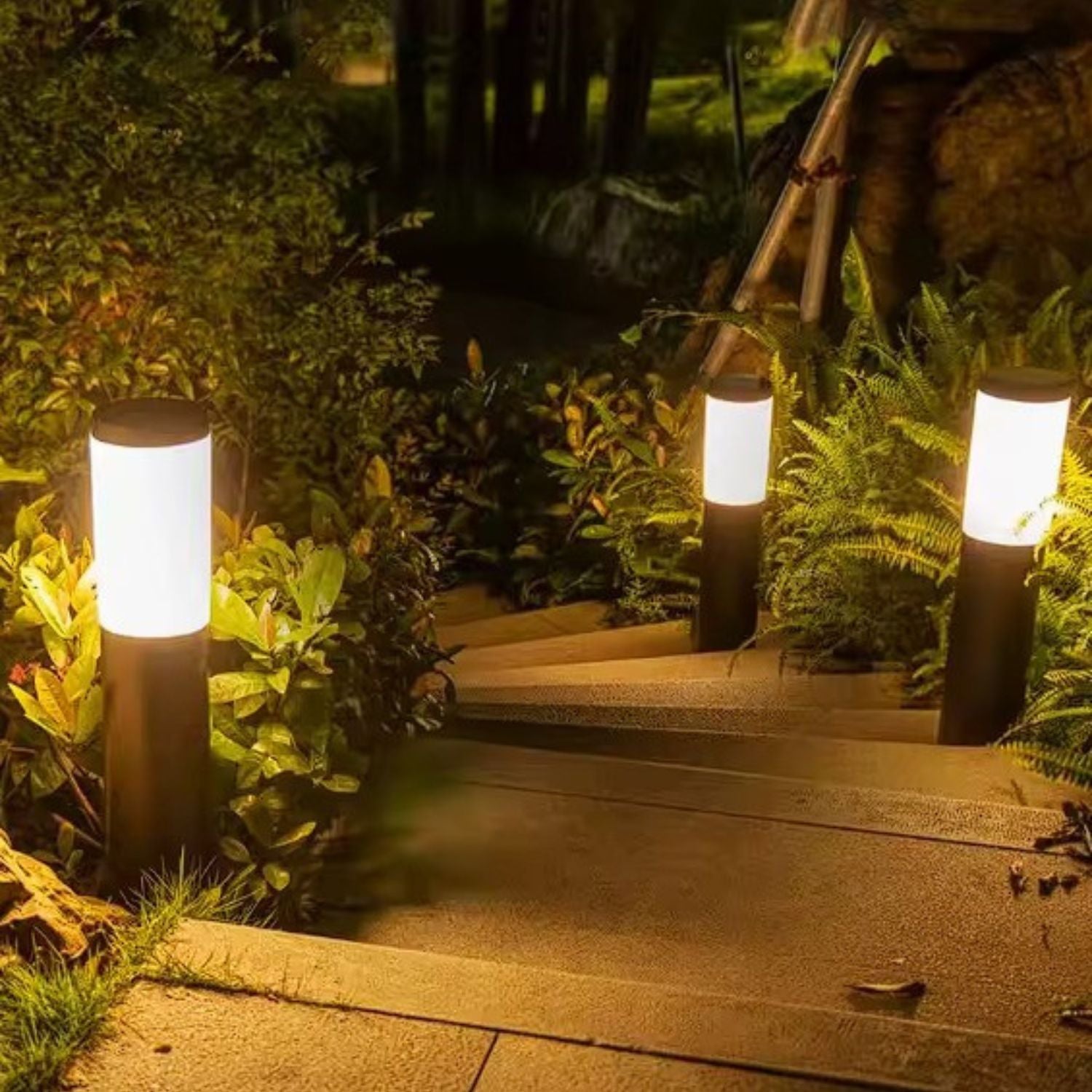 Poste Solar Impermeável