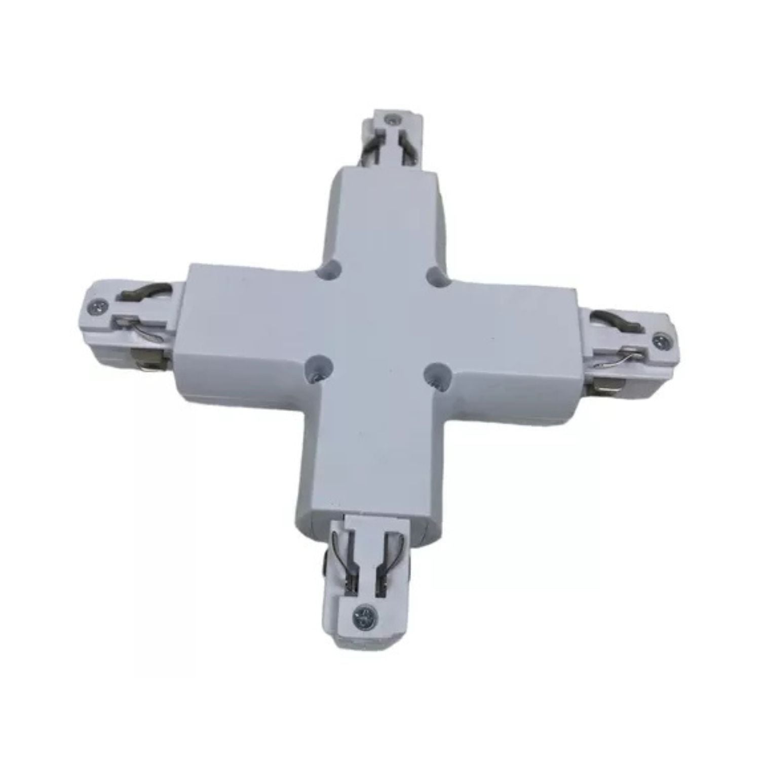 Conexão Tipo X Para Trilho Redondo 3 Circuitos