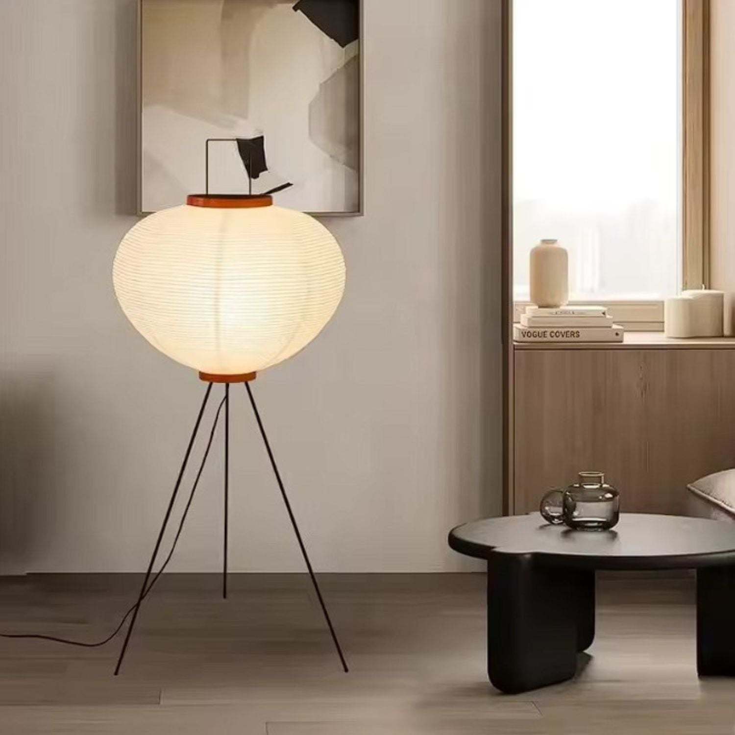 Luminária de Chão Wabi Sabi