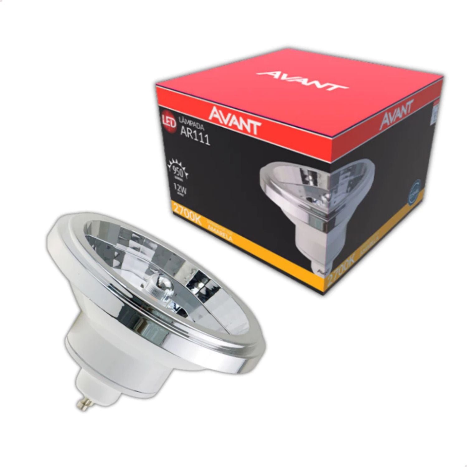 Lâmpada AR111 LED 12W GU10 - Avant