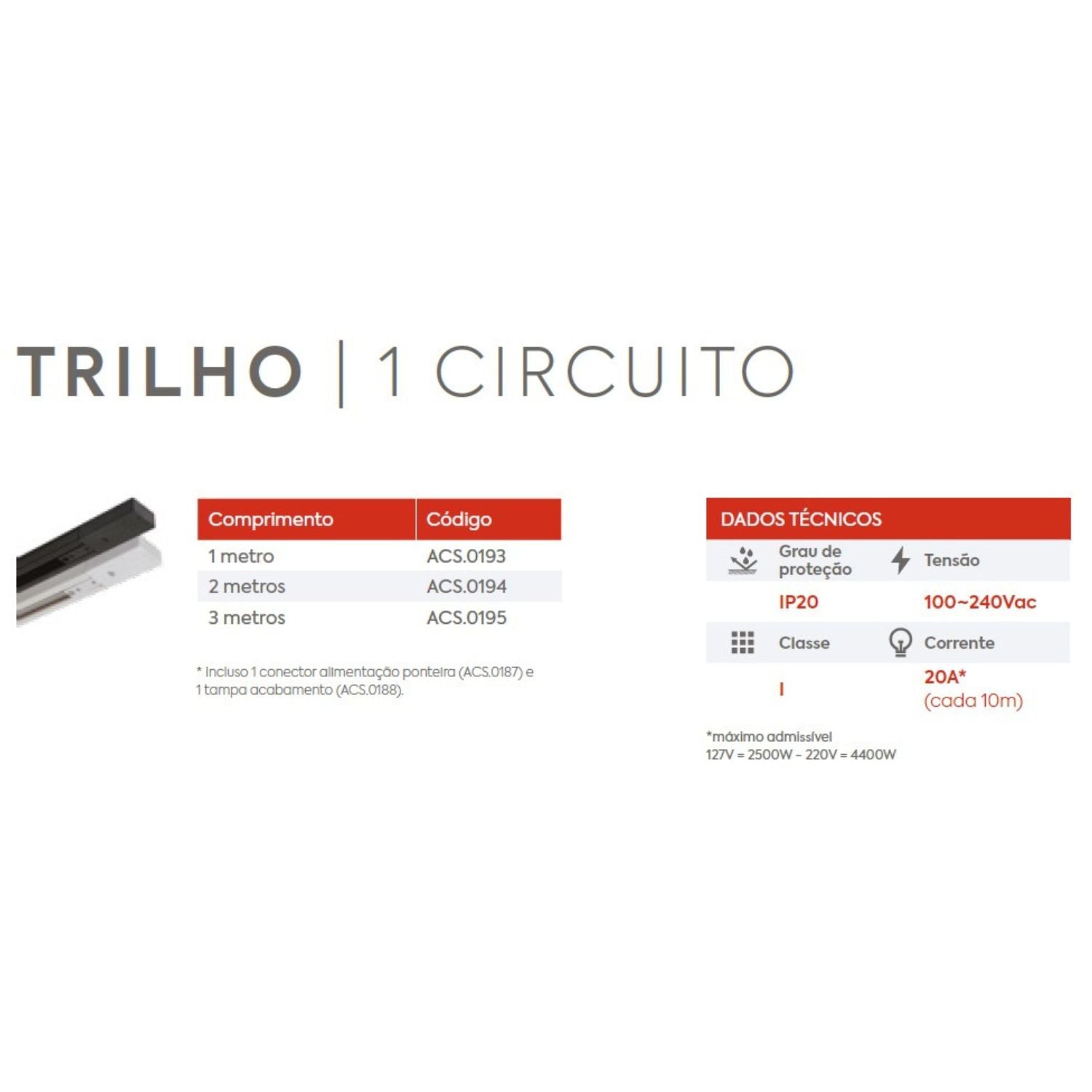 Trilho 1 Circuito Interlight