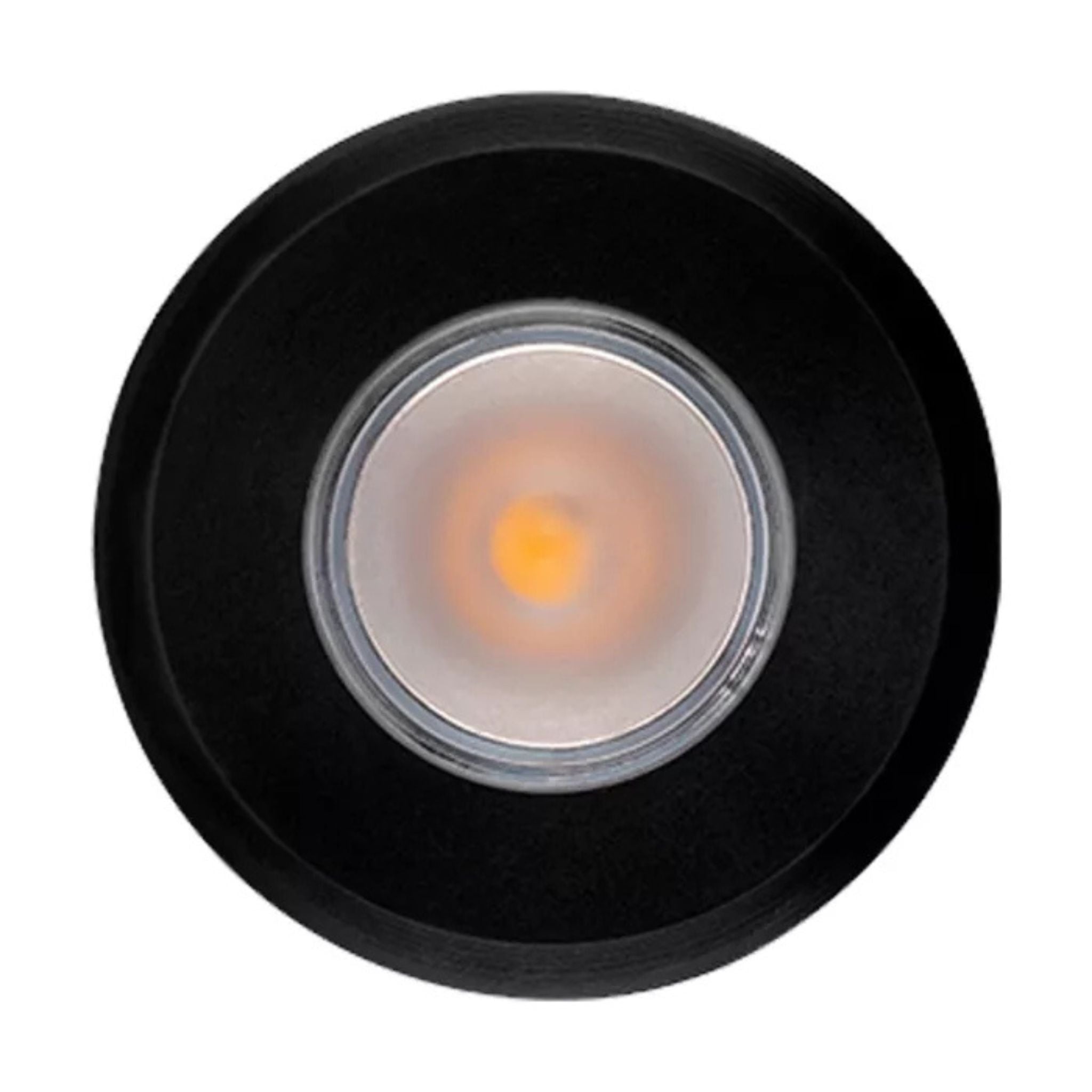 Balizador de Solo Chão LED Way Up Redondo 32° Externo 3000K 1W Bivolt