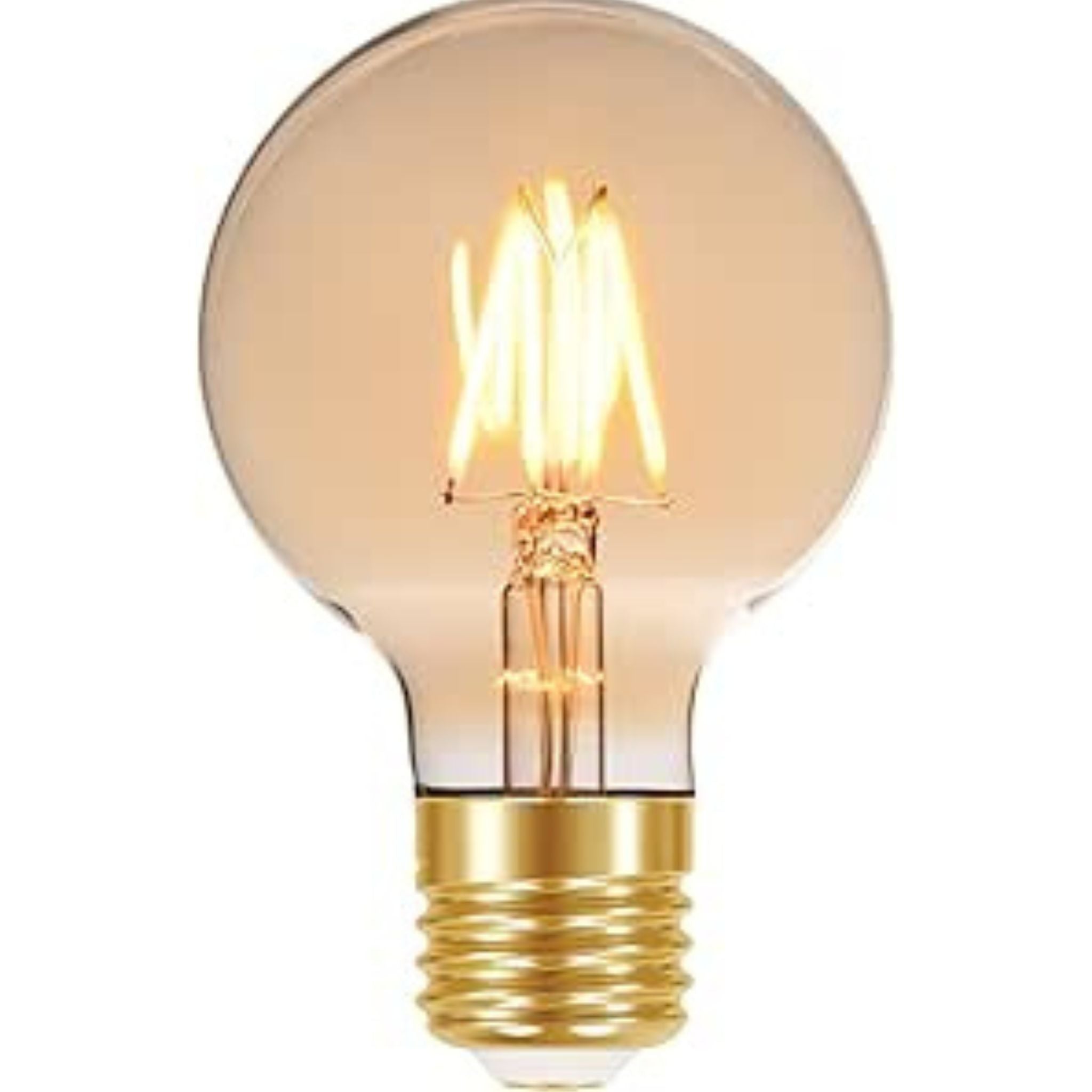 Lâmpada LED Filamento G125 Vintage 4W (Eq. 25W) – SaveEnergy