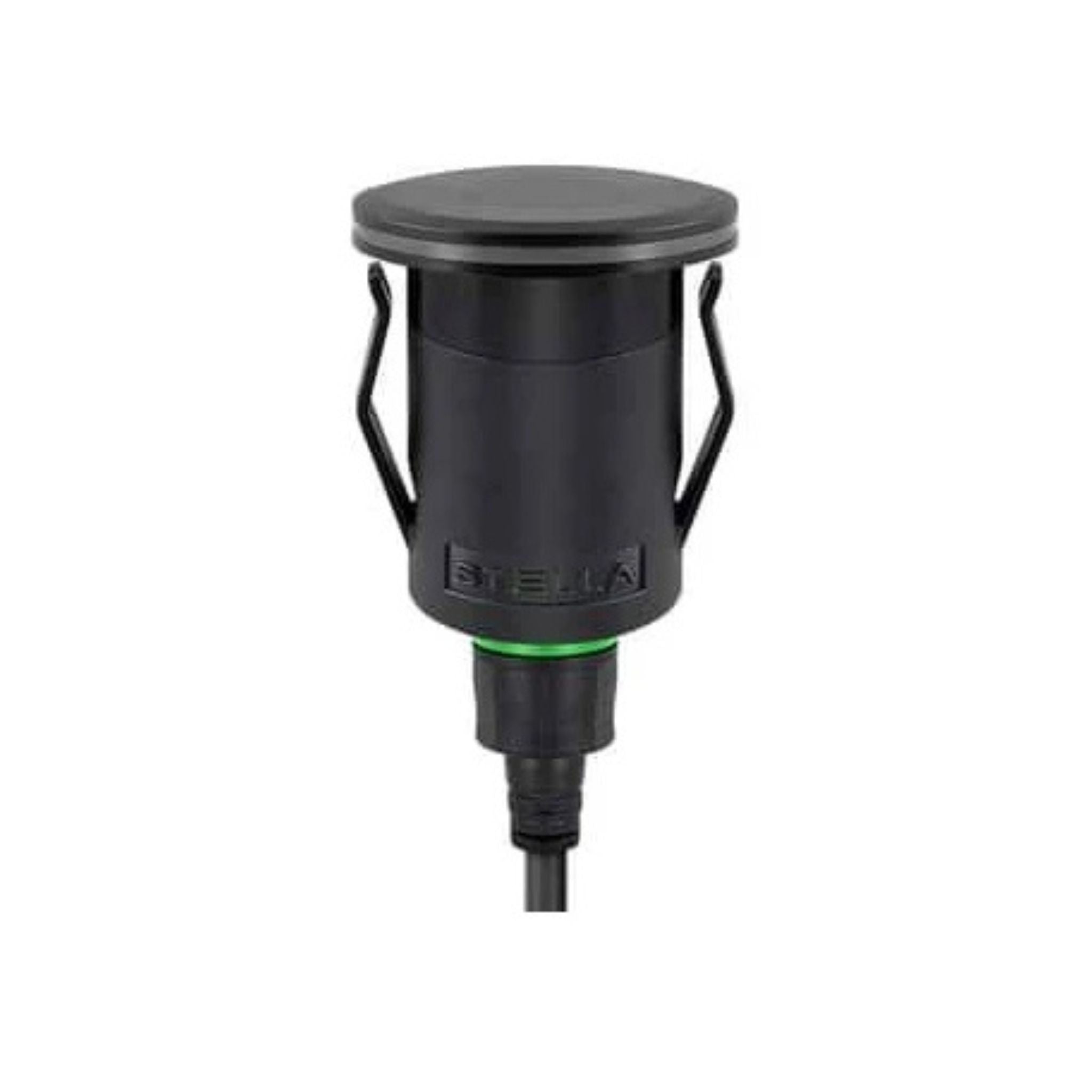 Balizador De Solo Chão Led Way Ring Redondo Externo 3000k 1w 24v Ip67 Stella