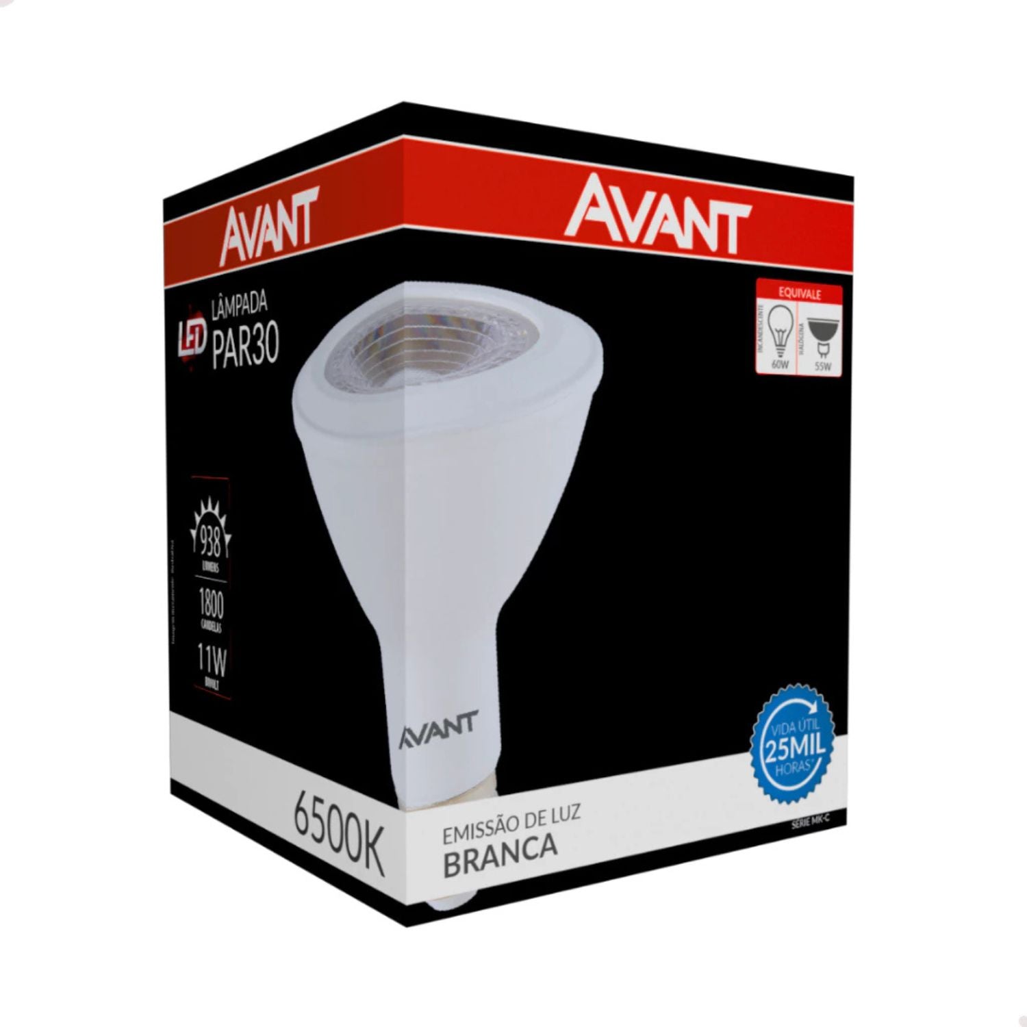 Lâmpada LED PAR 30 11W - Avant