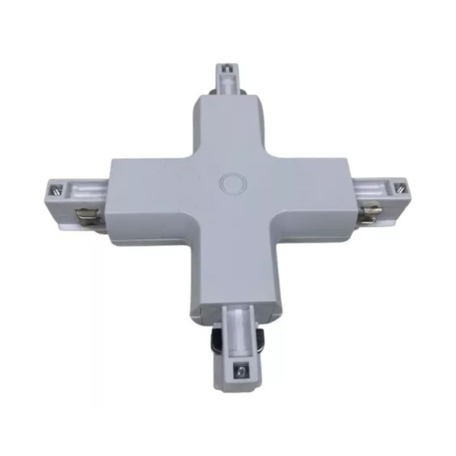 Conexão Tipo X Para Trilho Redondo 3 Circuitos