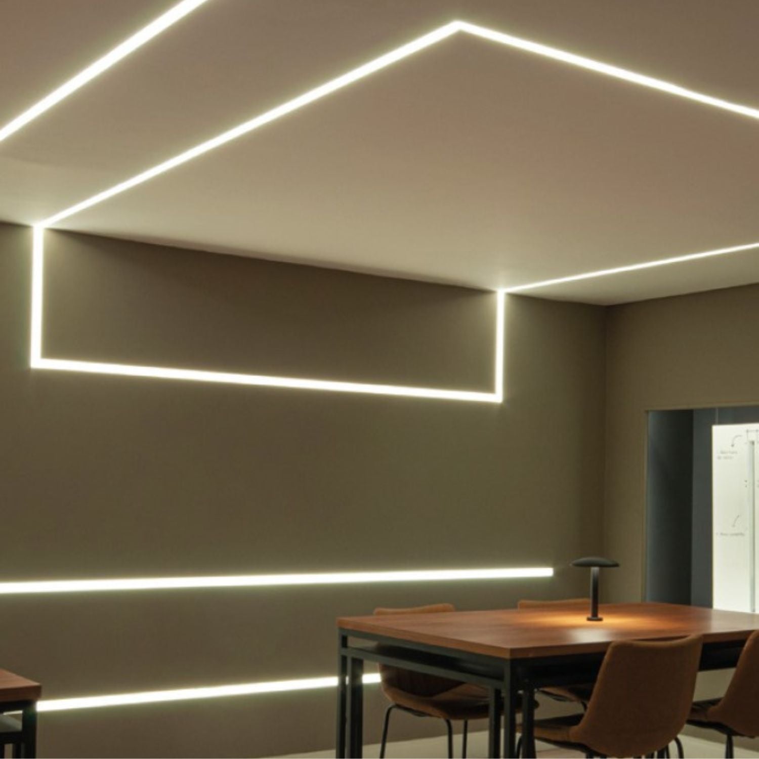 Perfil Jazz Linear Indireto Sem Aba Interlight