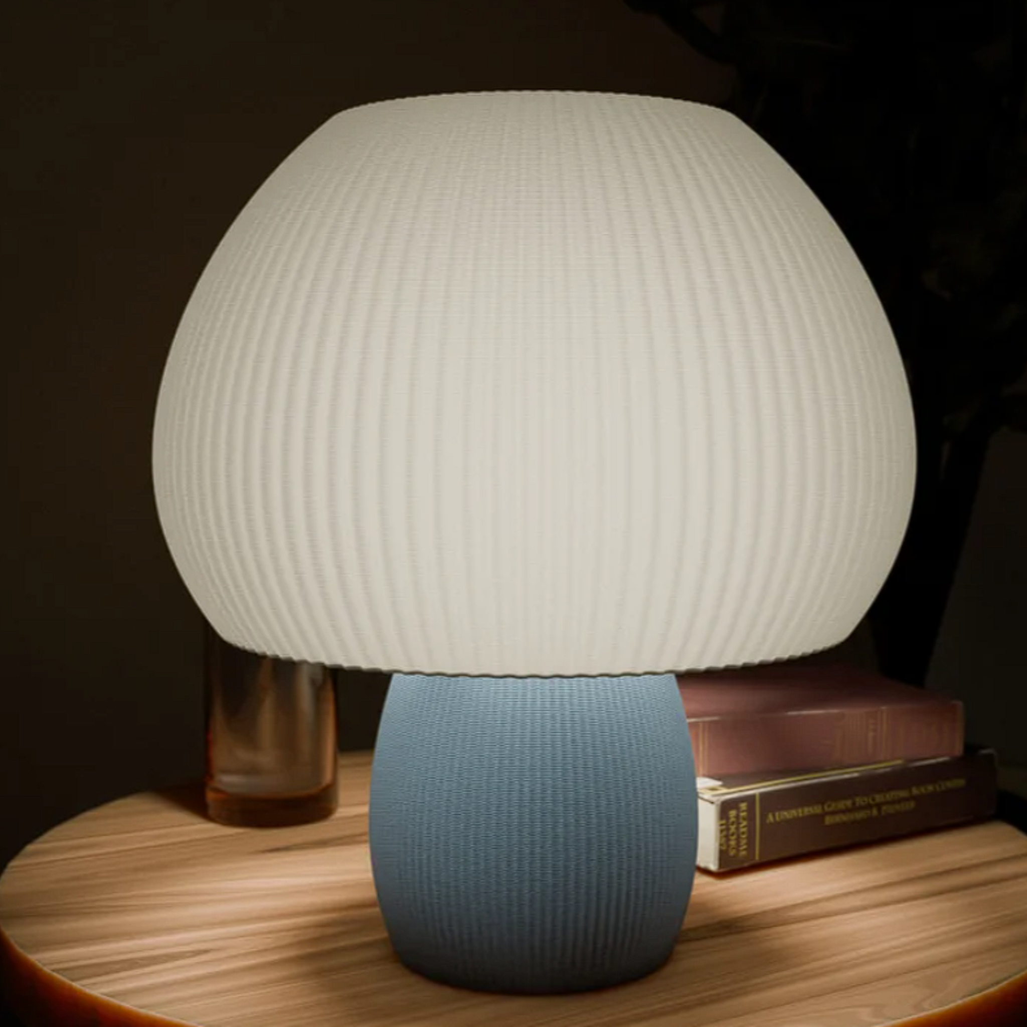 ABAJUR DE MESA PRISMA COM LAMPADA LED BIVOLT E27 LUMINÁRIA MODERNA