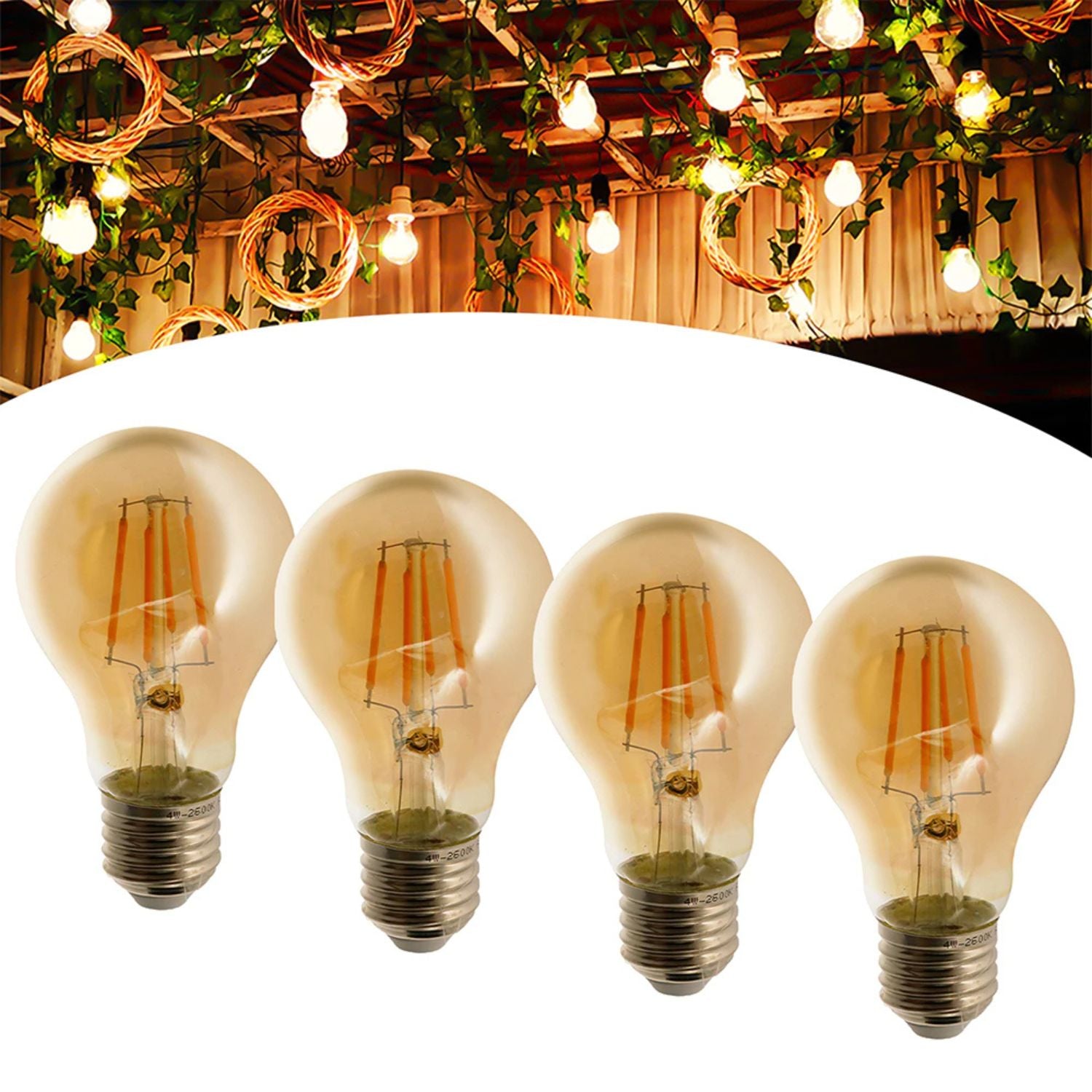 Lâmpada LED Bulbo Retrô Filamento E27