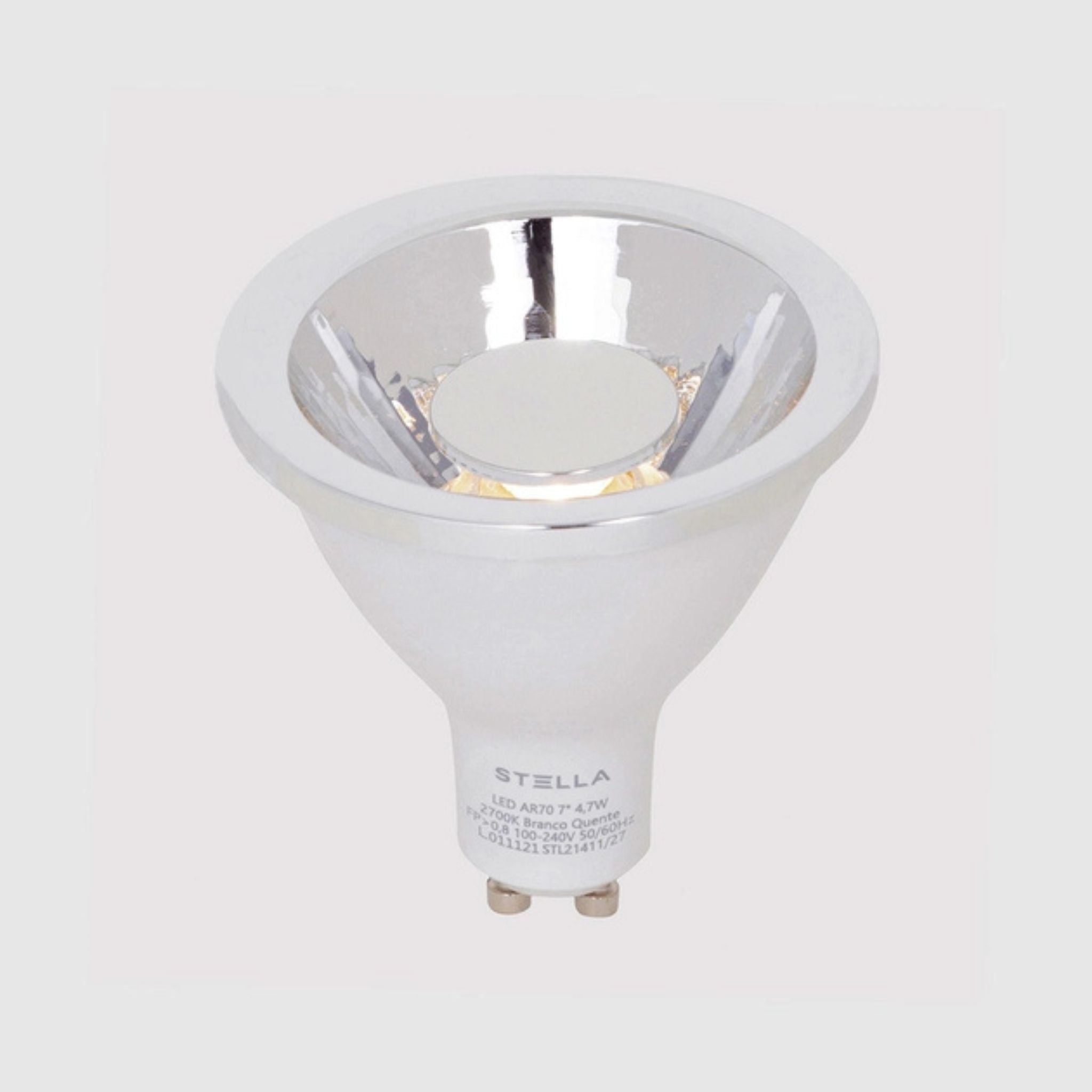 Lâmpada LED AR70 PRO GU10 4,7W Stella