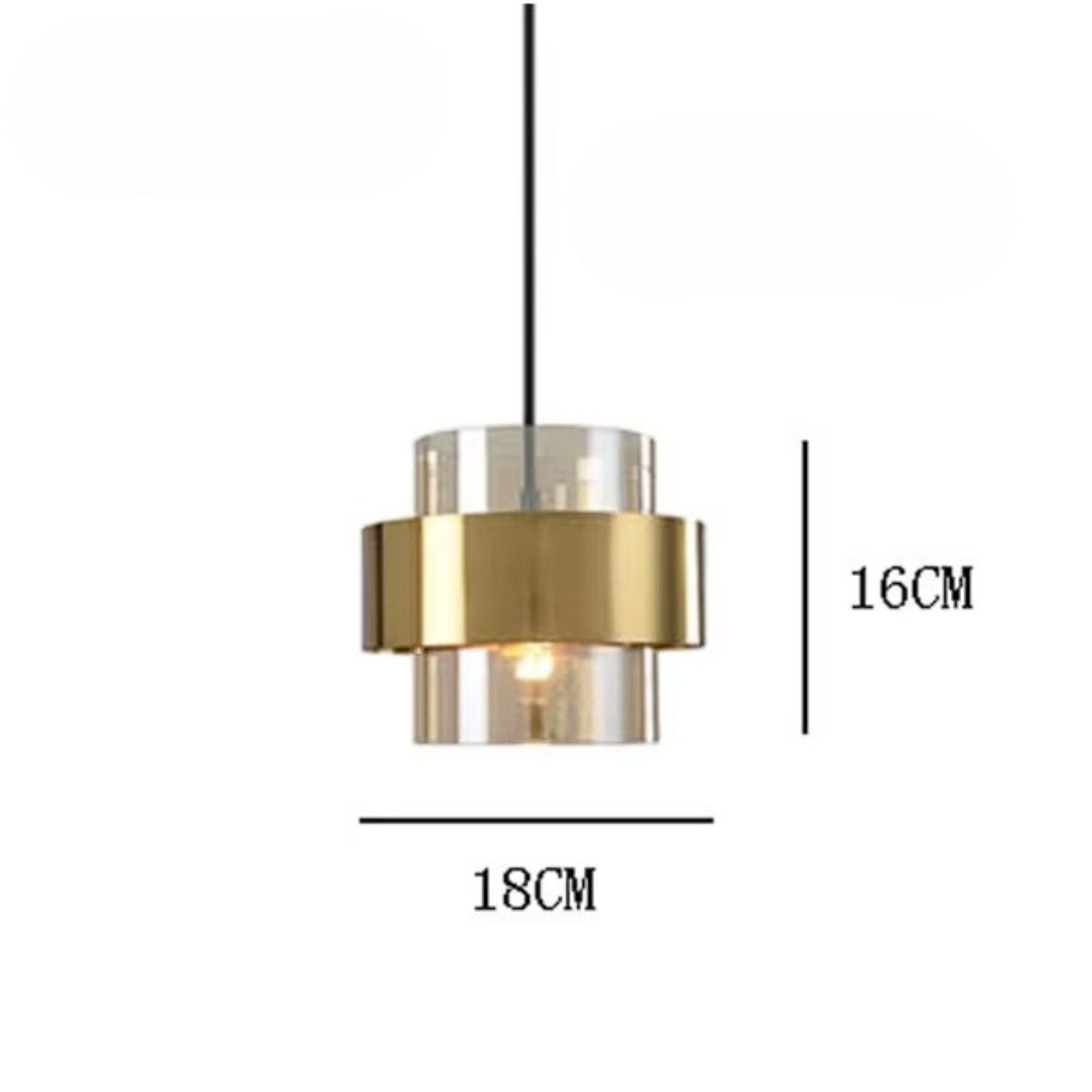 Pendente de Vidro LED