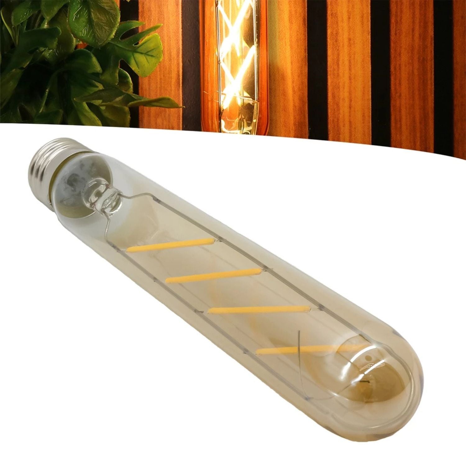 Lâmpada Retro Vintage T30 4W Filamento LED E27