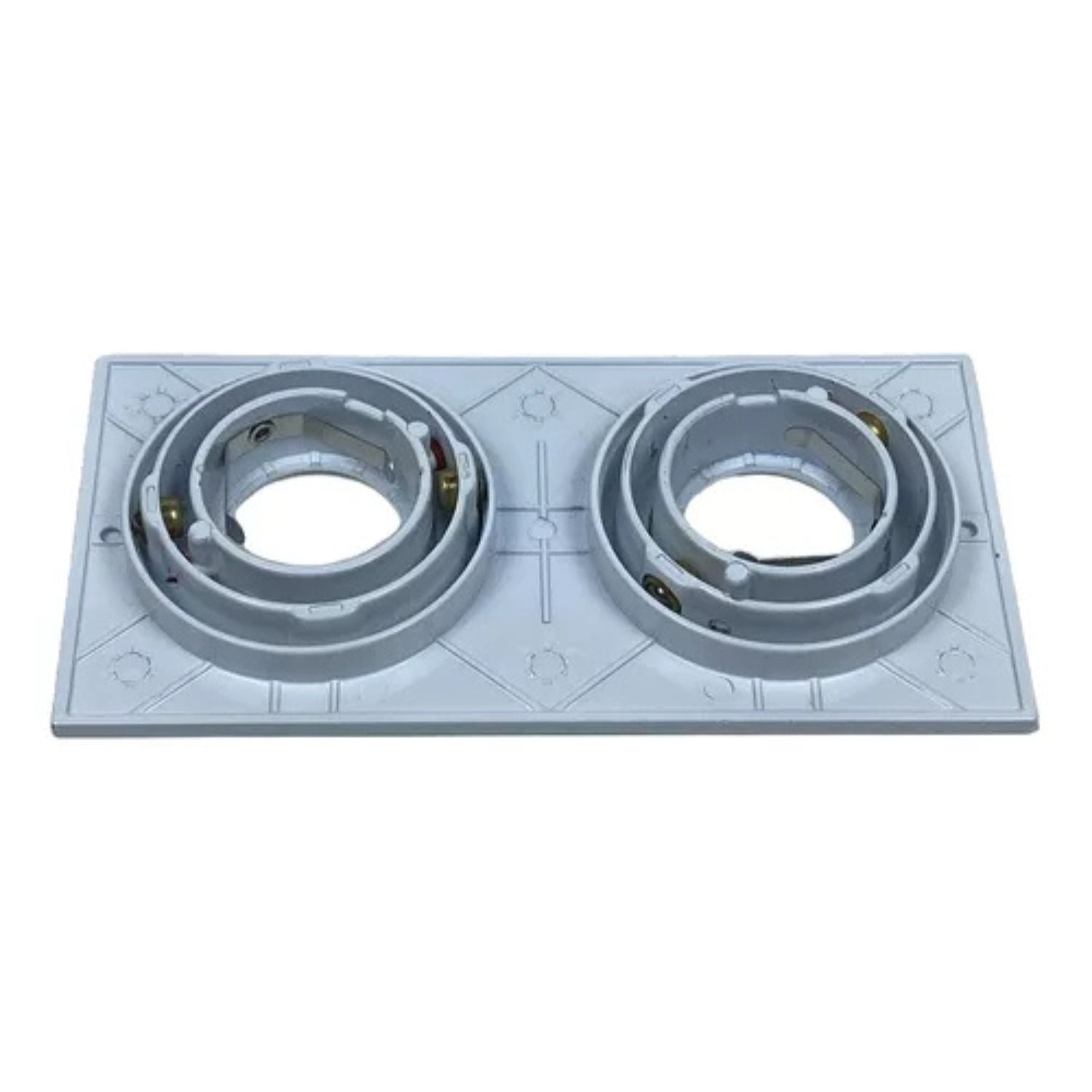 Módulo De Embutir Teto Duplo Face Plana GU10 - Interlight