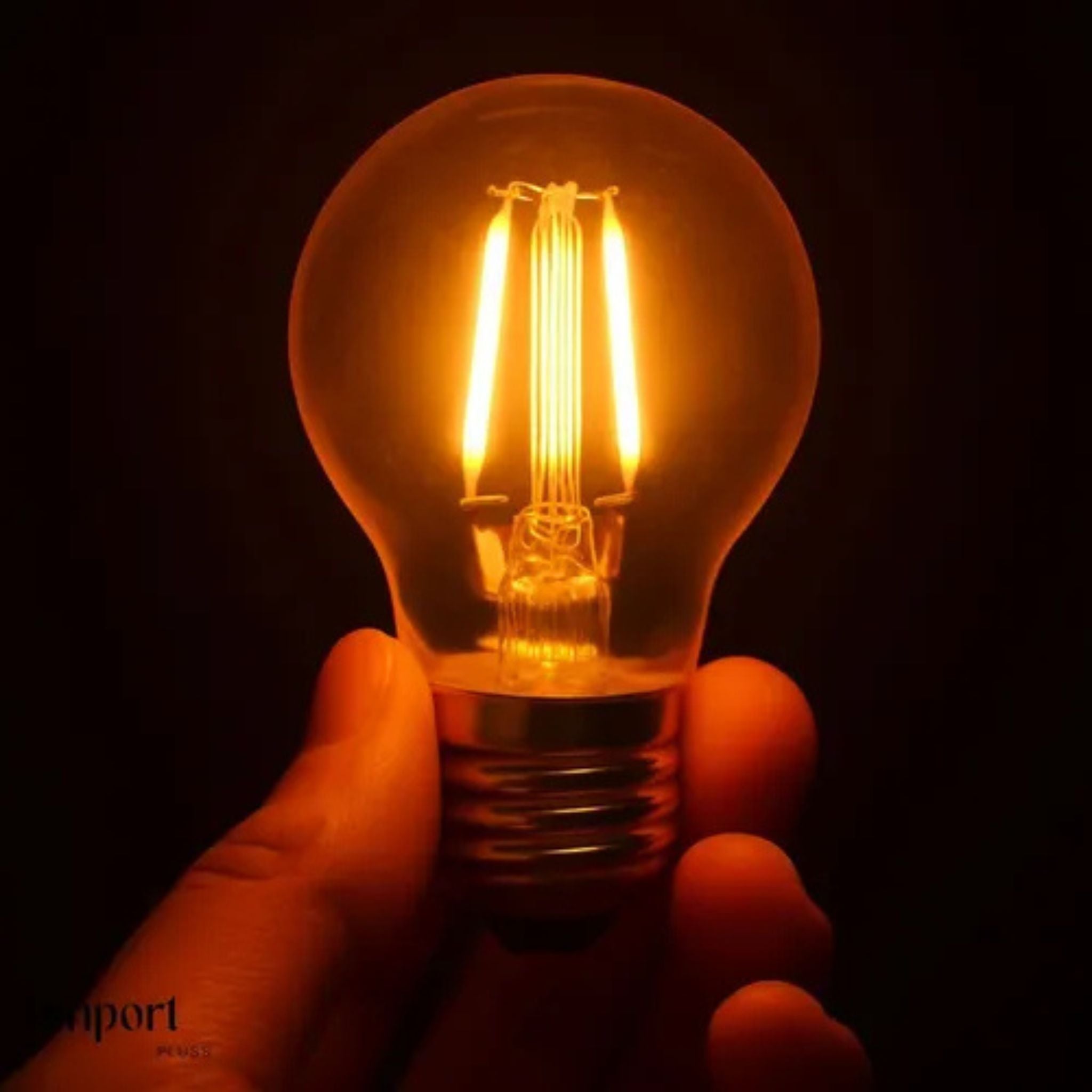 Lâmpada LED G45 Filamento Vintage 4W (Eq. 25W) – SaveEnergy