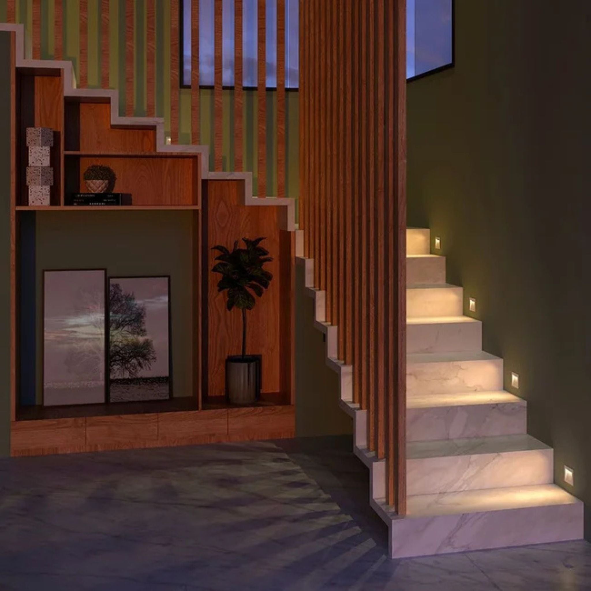 Balizador Embutir Cobre Metálico