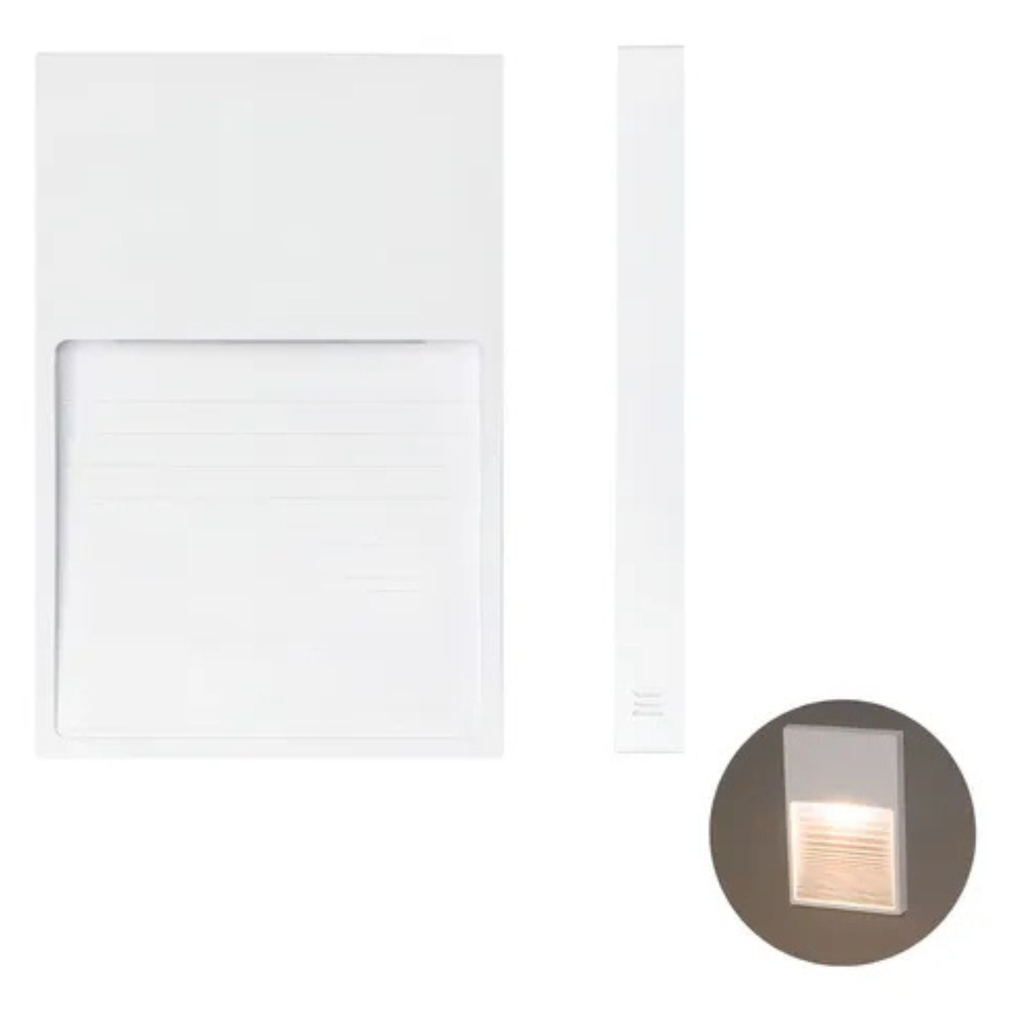 Balizador de Sobrepor Neu 2 LED Preto Stella