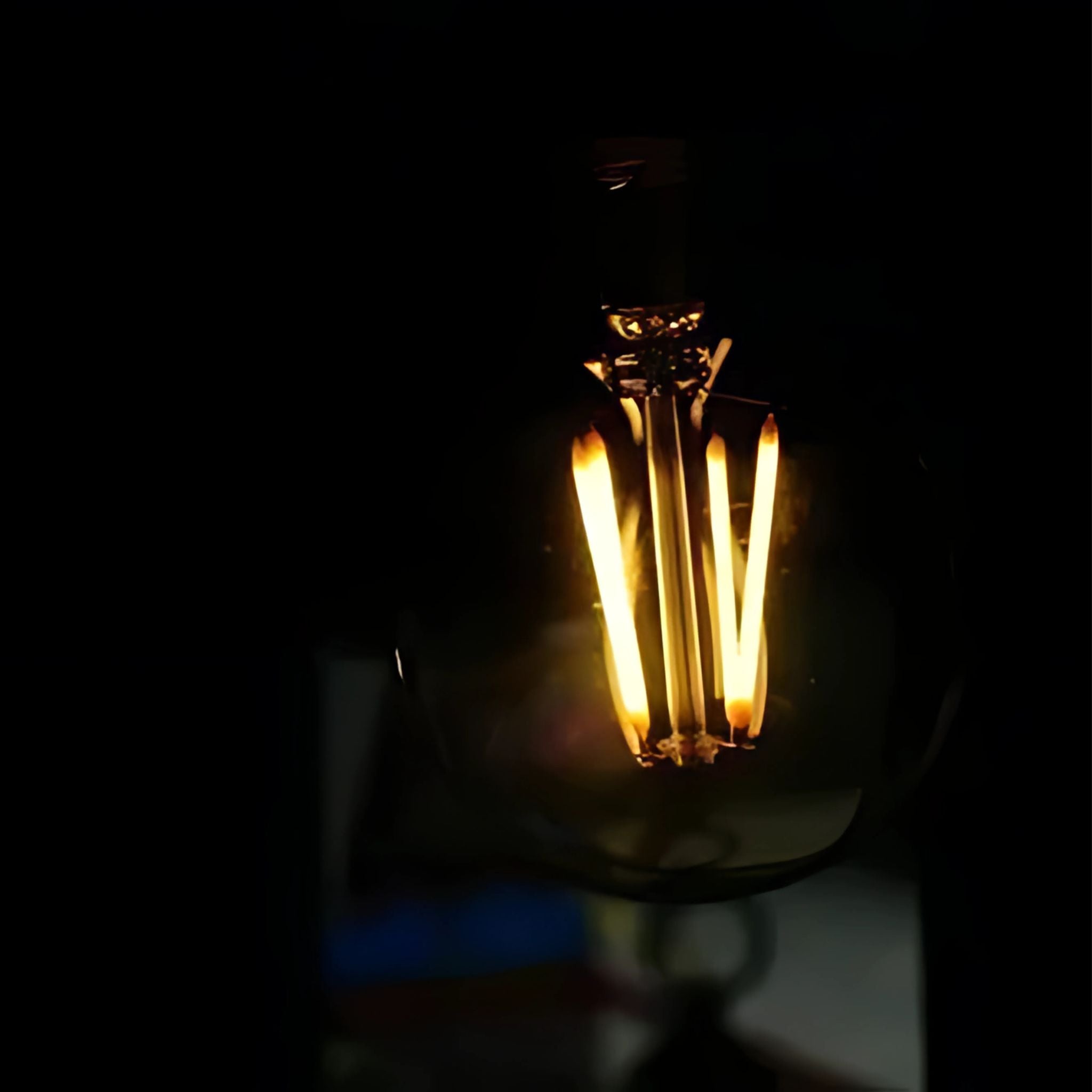Lâmpada LED G45 Filamento Âmbar Vintage 2W (Eq. 20W) – Opus