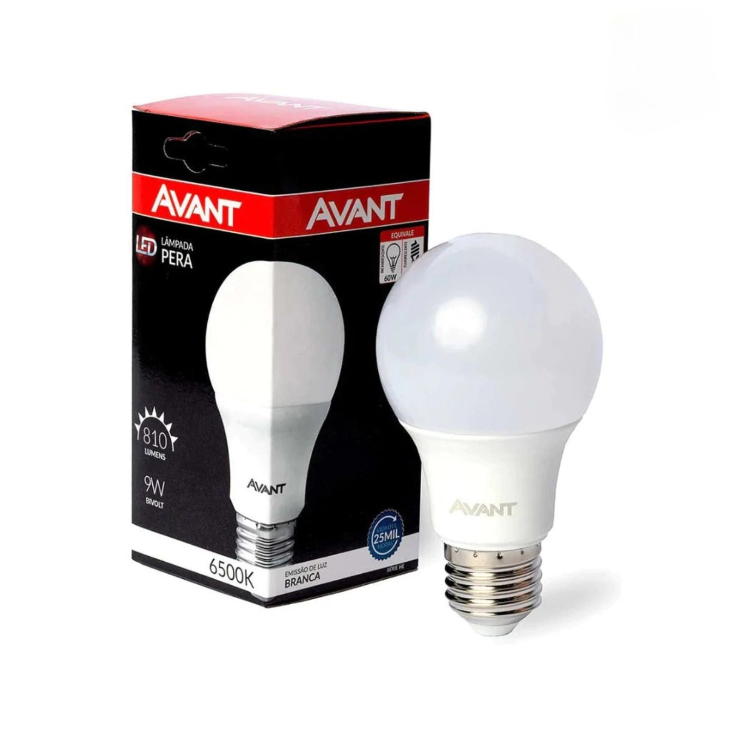 Lâmpada LED Bulbo 9W - Avant