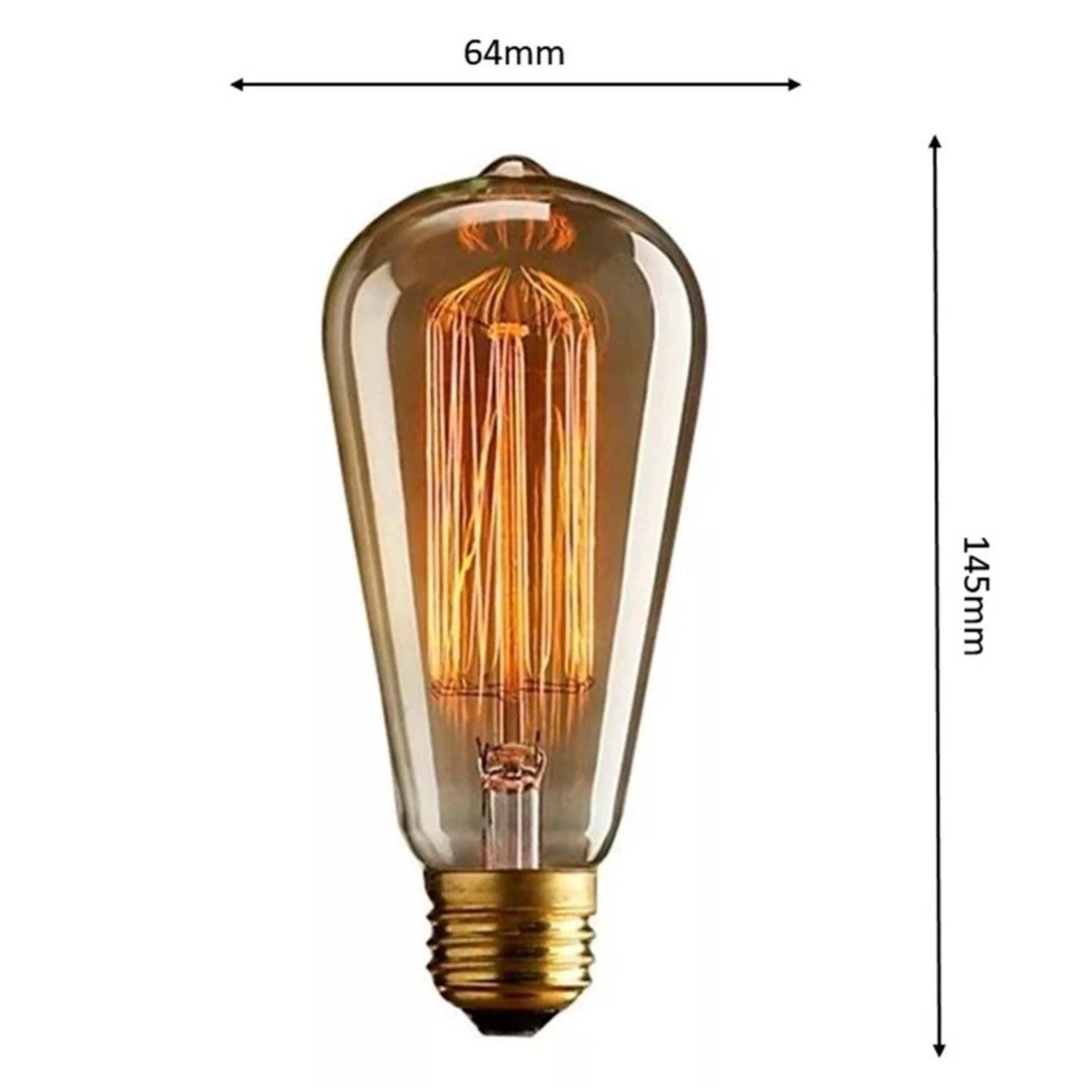 Lâmpada Filamento LED 4W E27