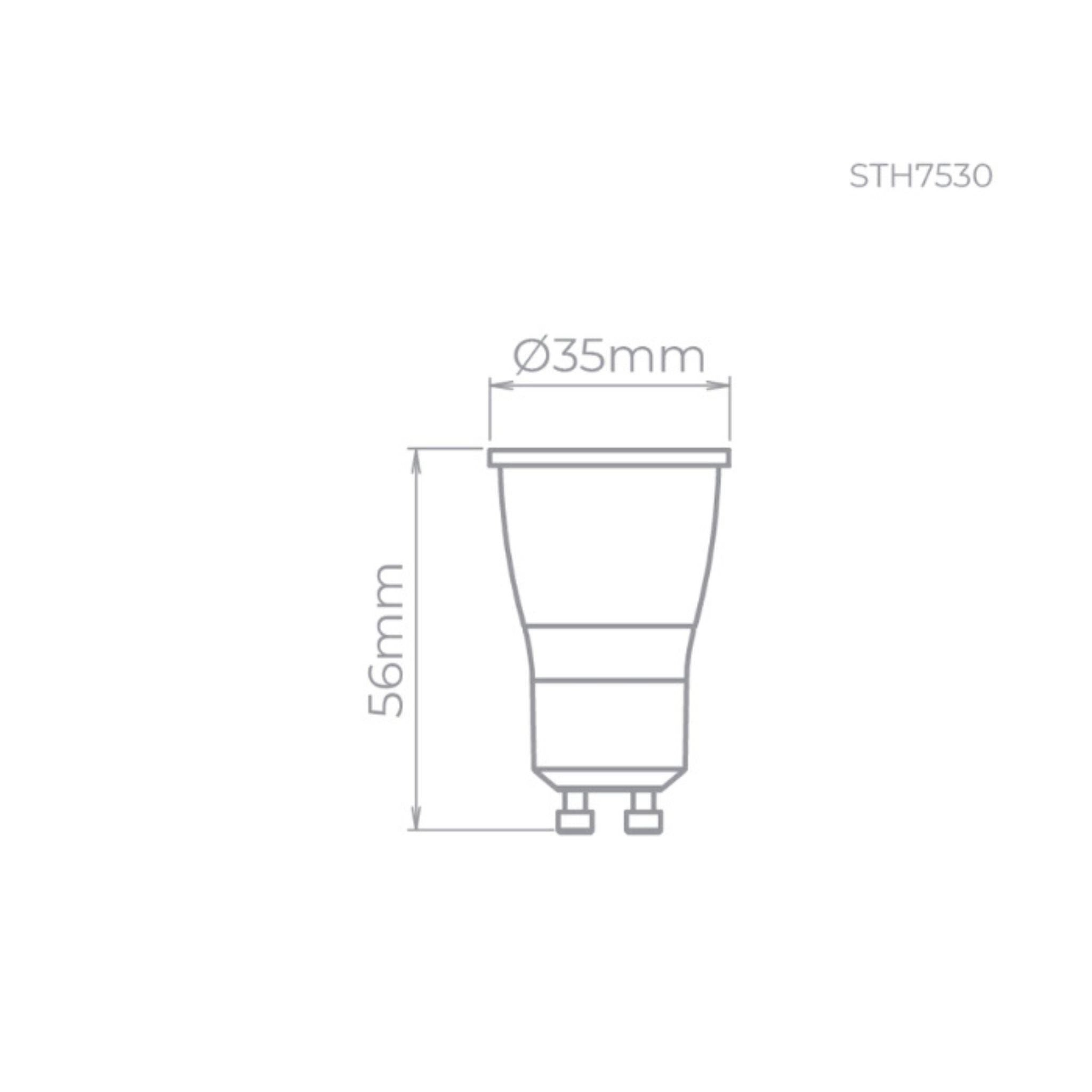 Lâmpada LED MR11 EVO GU10 4W Dimerizável – Stella
