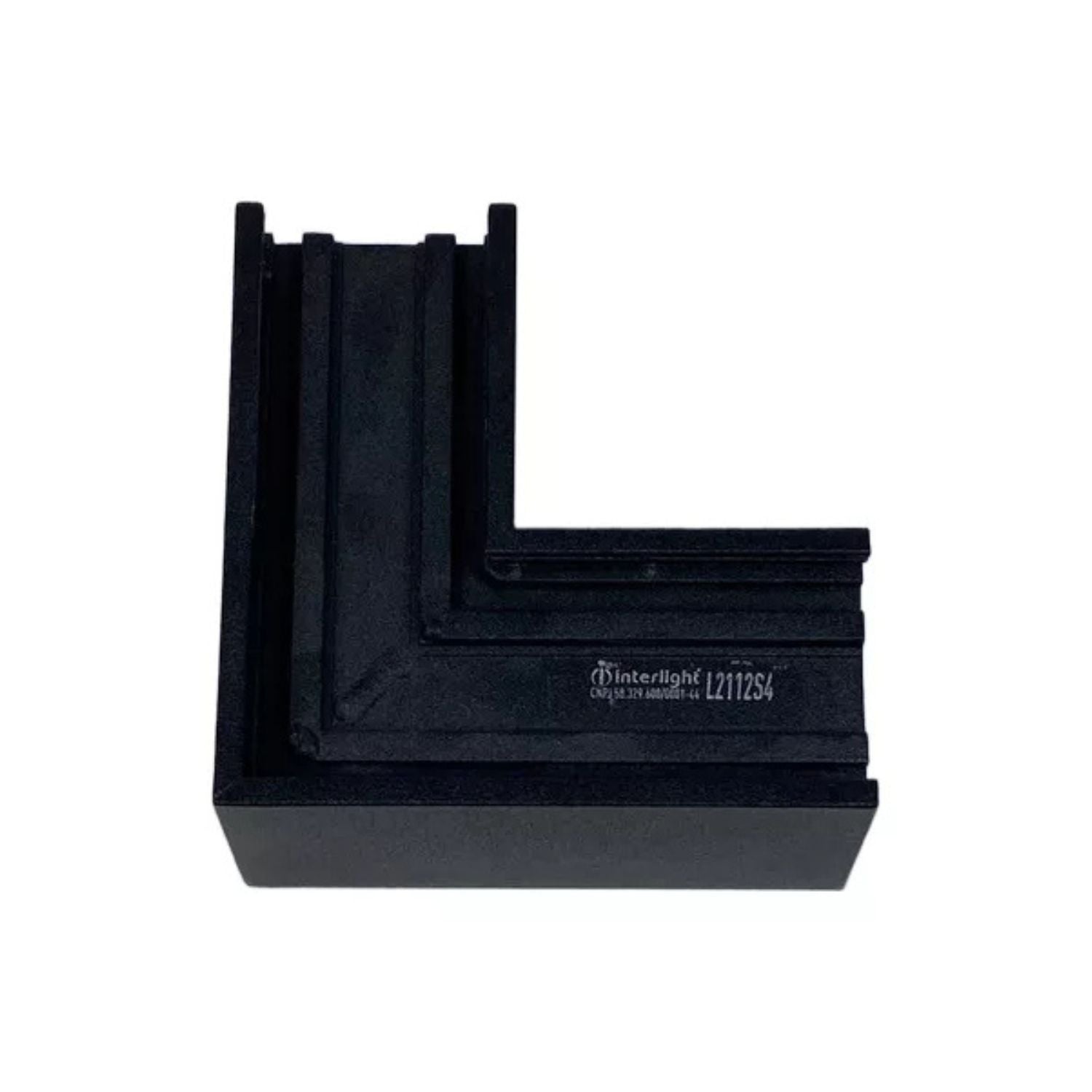 Trilho De Junção L 90° Horizontal Sobrepor Do It Interlight