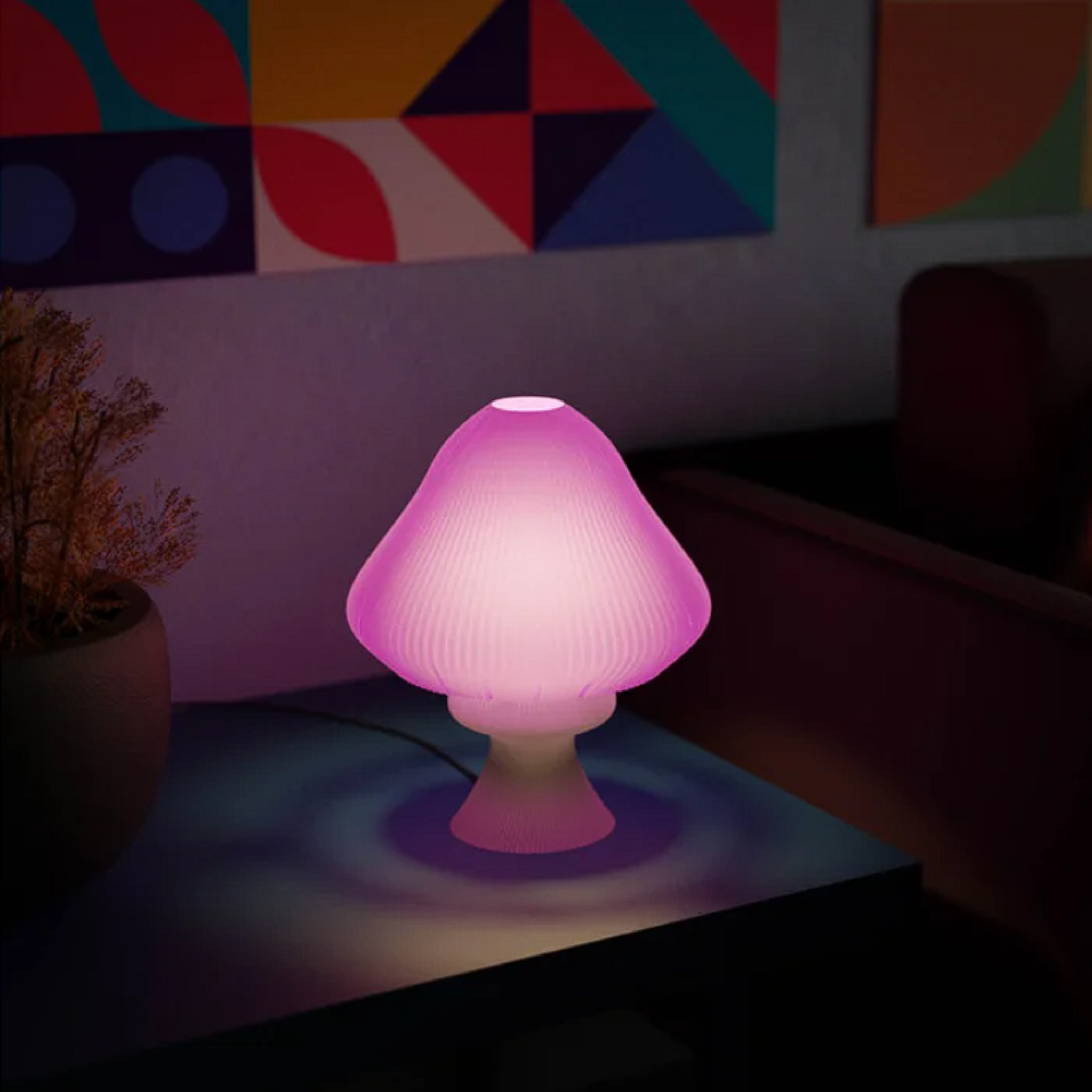 ABAJUR DE MESA SOLARE COM LAMPADA LED BIVOLT E27 LUMINÁRIA MODERNA