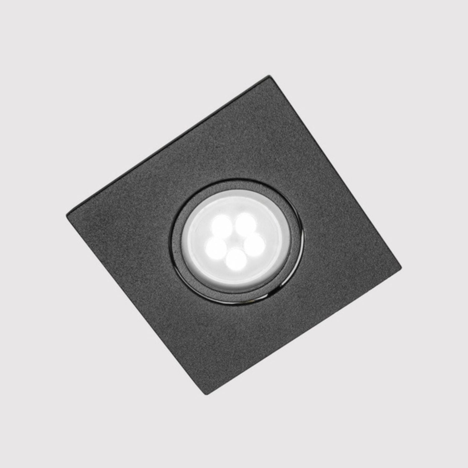 Spot Embutir Orientável Quadrado Face Plana Dicróica - Interlight 0074