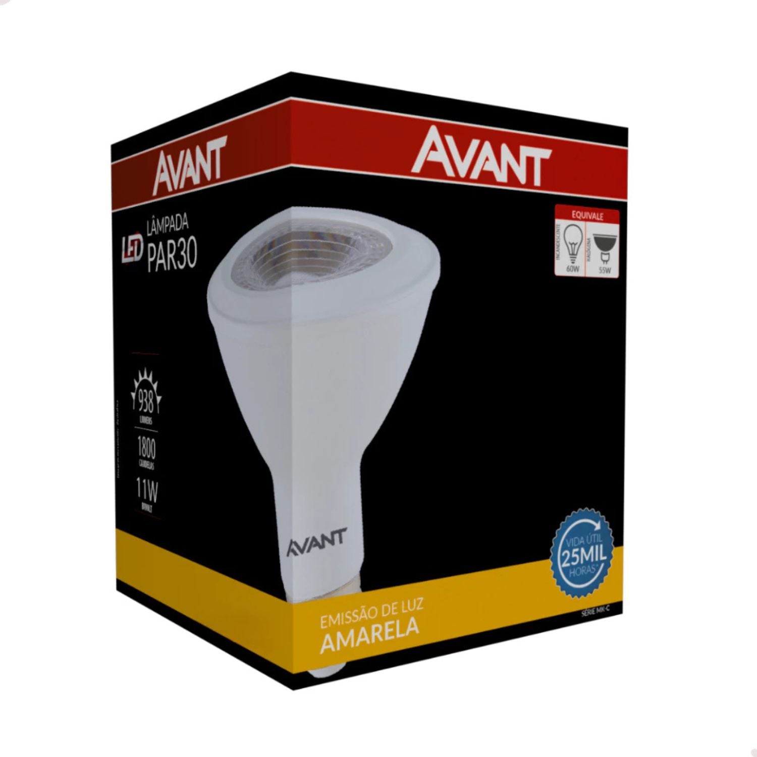 Lâmpada LED PAR 30 11W - Avant