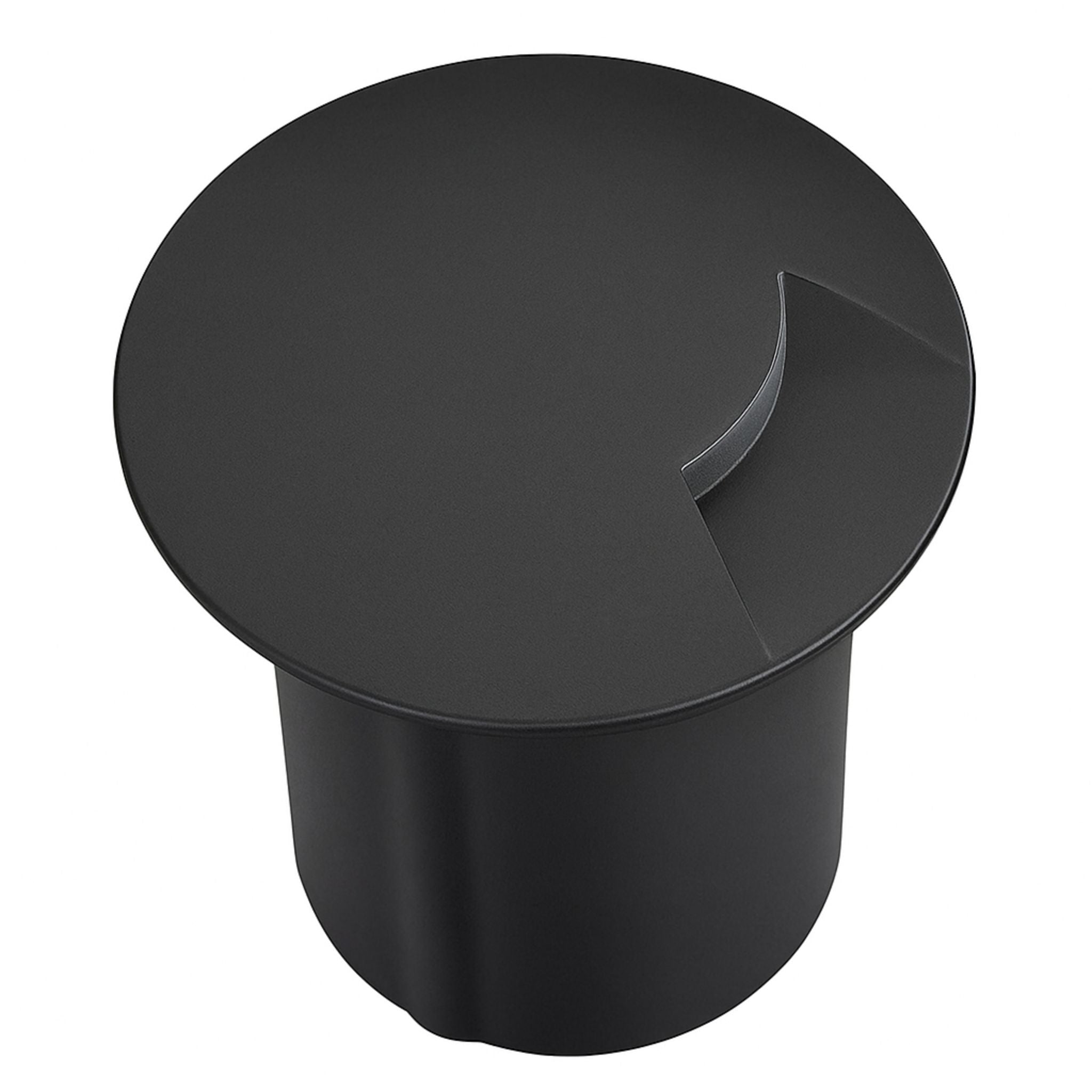 Spot Embutido Solo Preto 1 Facho Led 1w 3000k Balizador