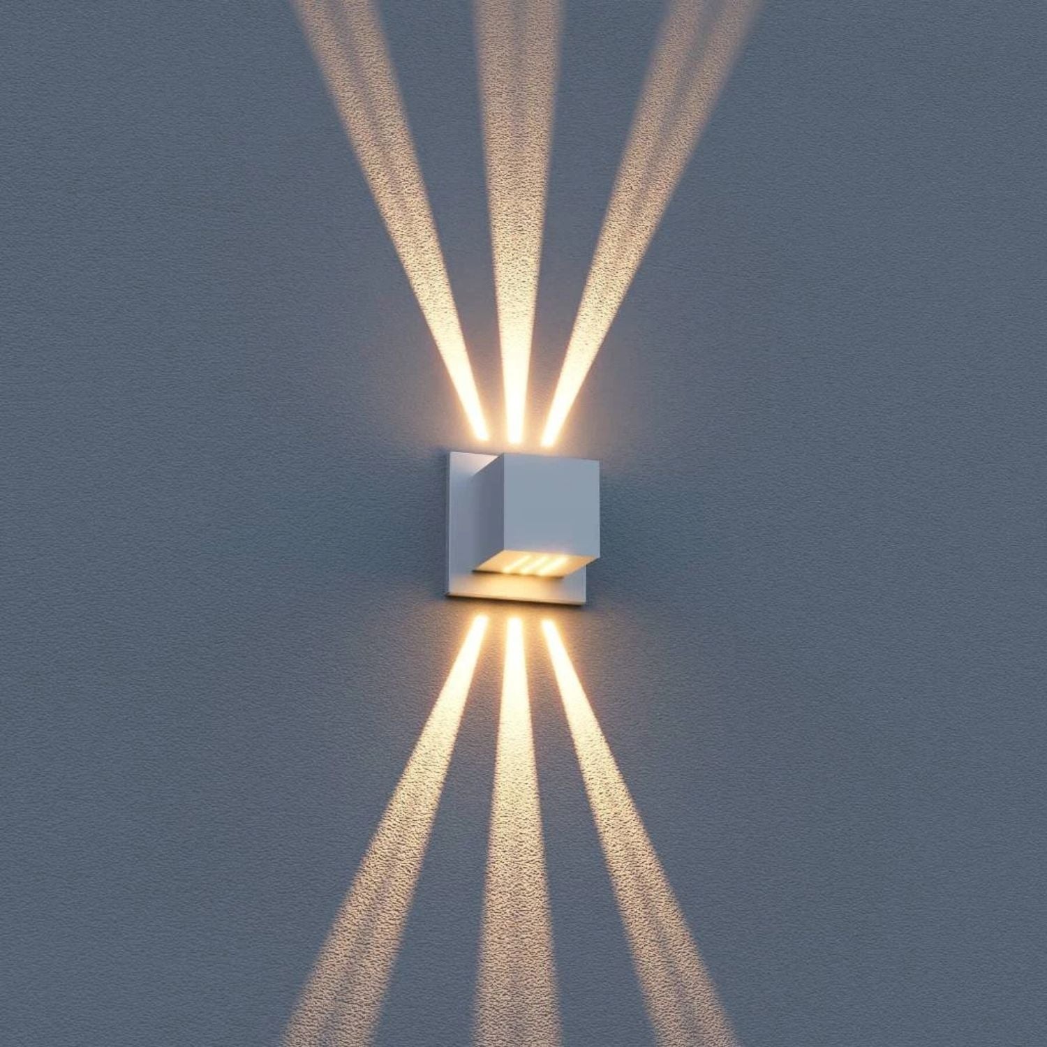 Arandela Cubo Box 6 Fachos