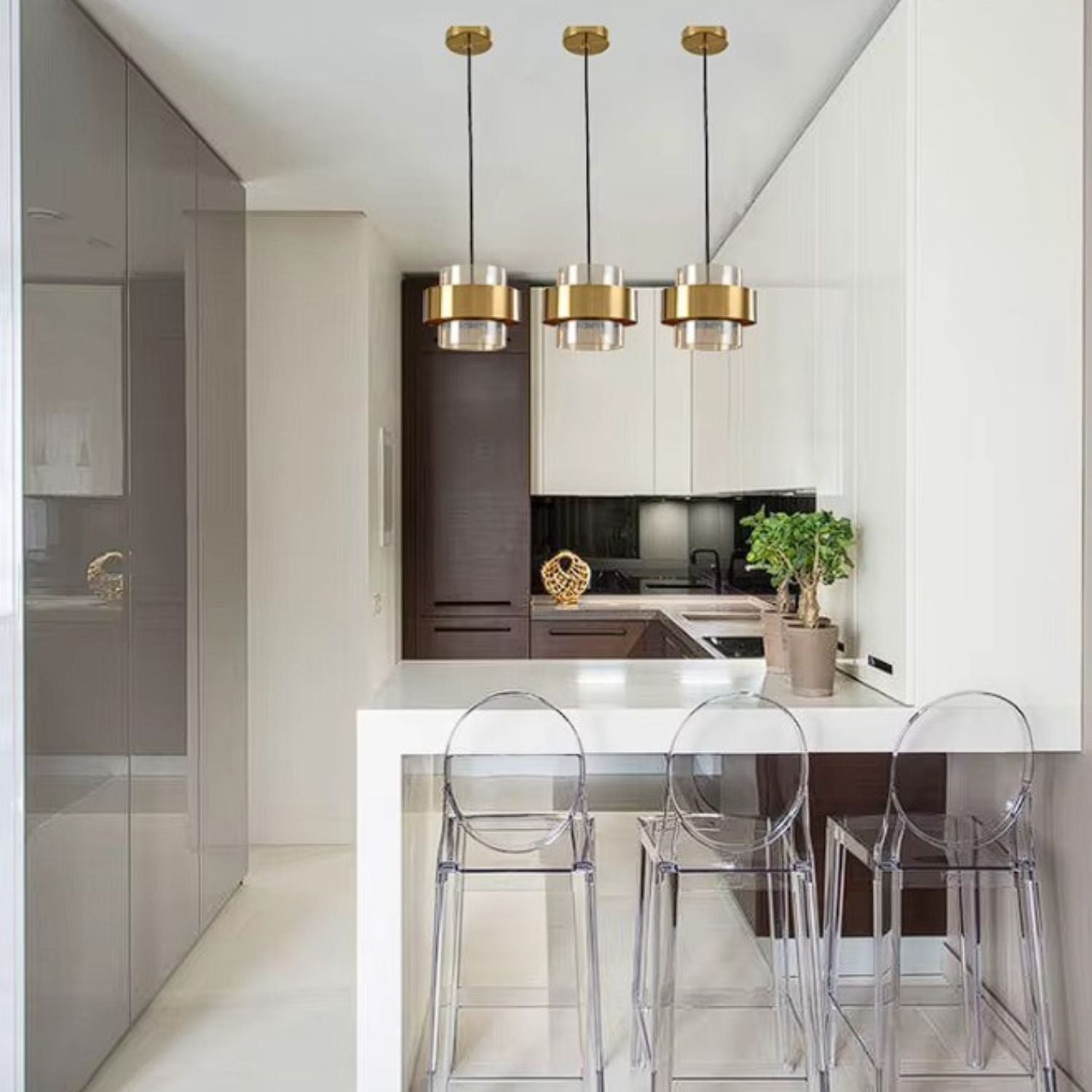 Pendente de Vidro LED