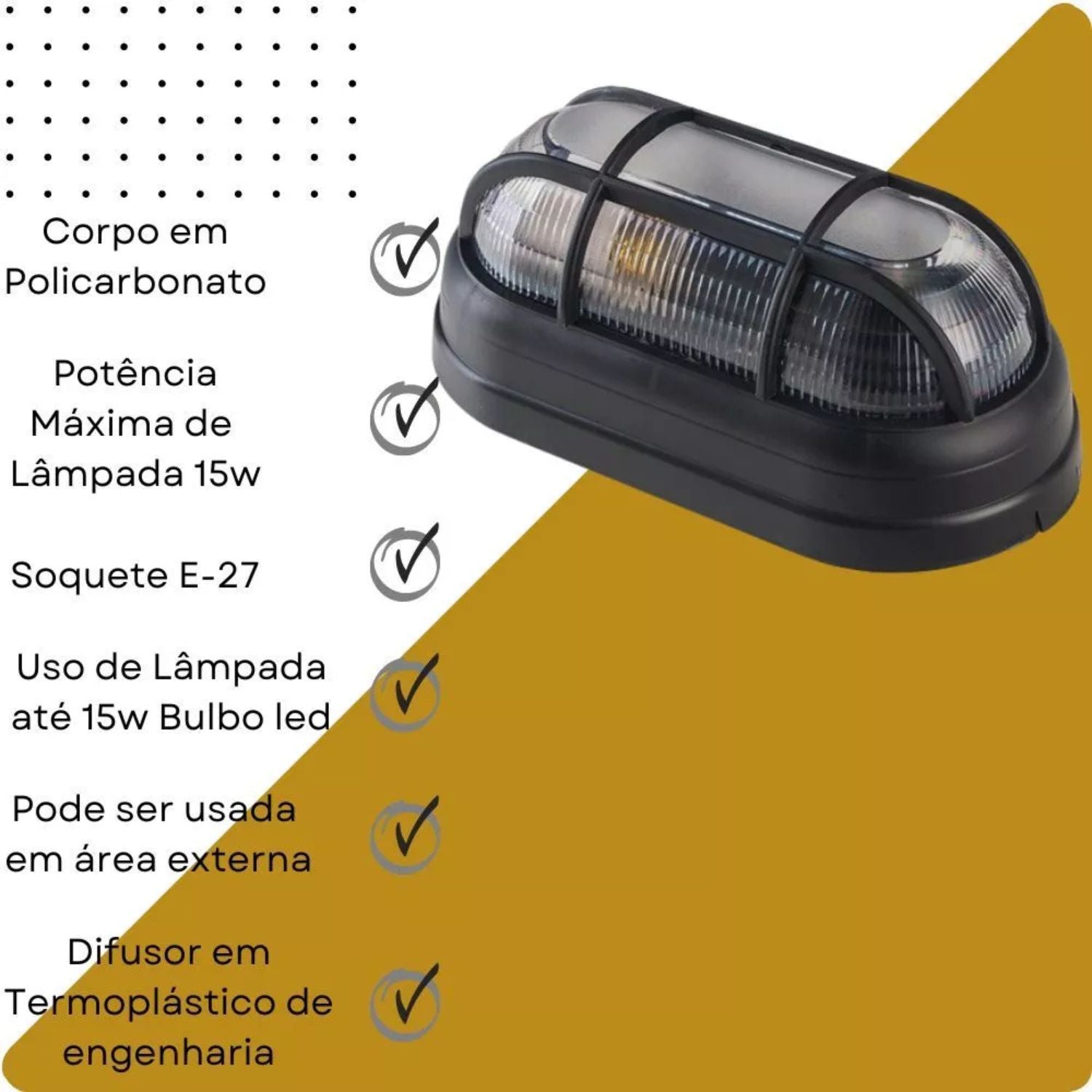 Arandela Tartaruga - Opus