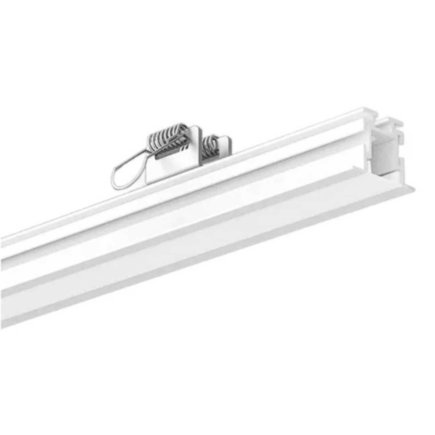 Perfil Linear Embutir Simple Way W15EP - 3 Metros - Interlight