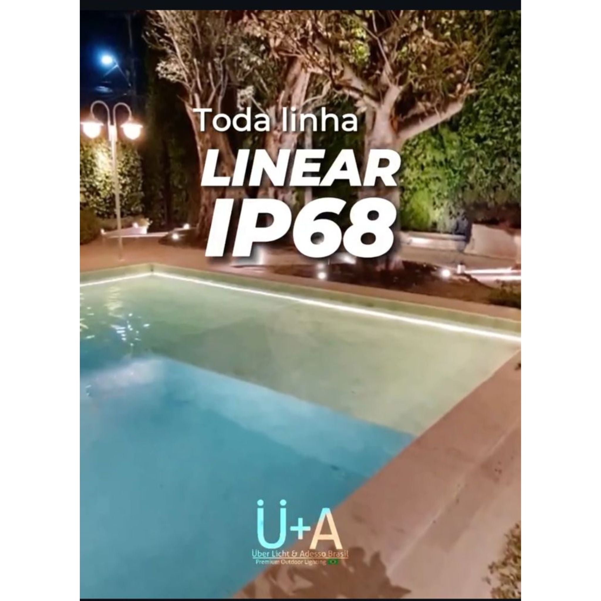 Linear 45 RB Subaquática – 8W | IRC +90 | IP68