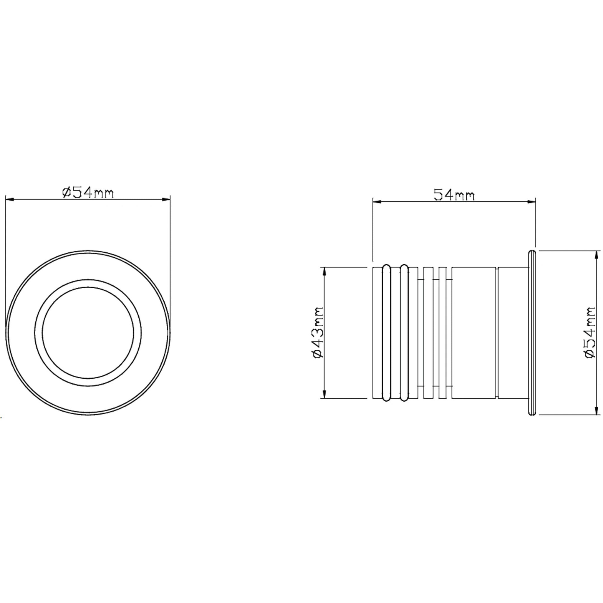 Luminária Subaquática STD06X – 8W | IRC 90 | IP68