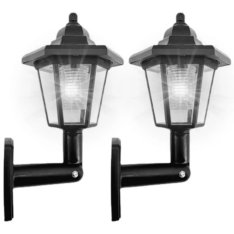 Luminária-Solar-Hexagonal-LED-2pcs-Luz-ambiente