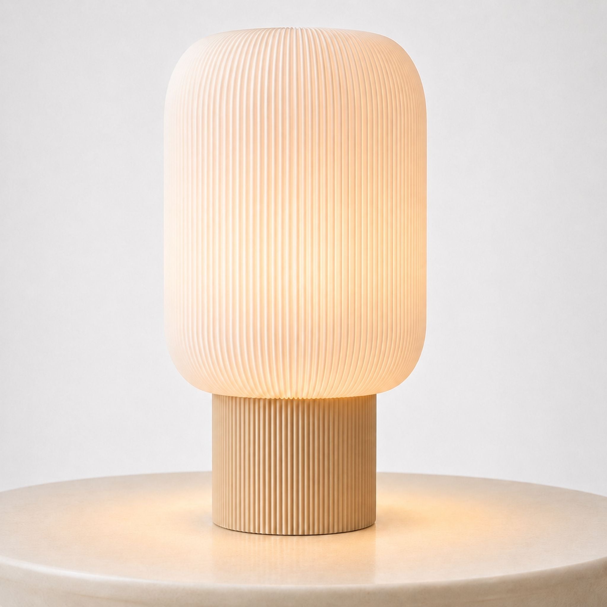 ABAJUR DE MESA NILO COM LAMPADA LED BIVOLT E27 LUMINÁRIA MODERNA
