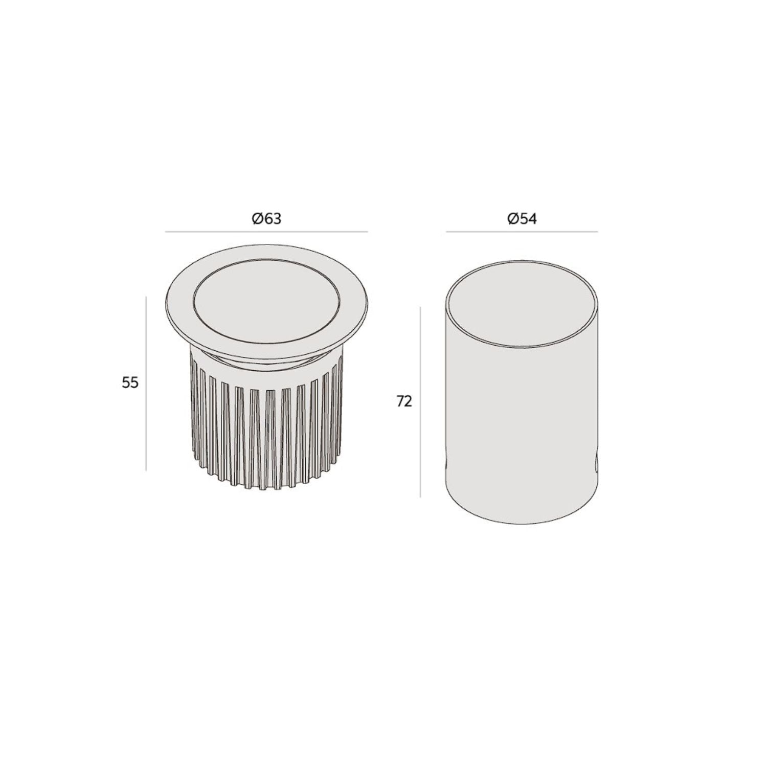 Embutido De Piso e Solo LED 4W - Interlight 3927