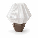 Abajur de Mesa Hexagonal com Lâmpada LED Bivolt