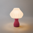 ABAJUR DE MESA MAIA COM LAMPADA LED BIVOLT E27 LUMINÁRIA MODERNA