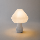 ABAJUR DE MESA MONA COM LAMPADA LED BIVOLT E27 LUMINÁRIA MODERNA