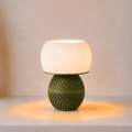 ABAJUR DE MESA RAVENA COM LAMPADA LED BIVOLT E27 LUMINÁRIA MODERNA
