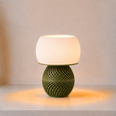 ABAJUR DE MESA RAVENA COM LAMPADA LED BIVOLT E27 LUMINÁRIA MODERNA