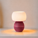 ABAJUR DE MESA RAVENA COM LAMPADA LED BIVOLT E27 LUMINÁRIA MODERNA