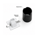 BALIZADOR DE PAREDE ARC LED 0,75W 2700K 65LM 40° IP65 BIVOLT INTERLIGHT